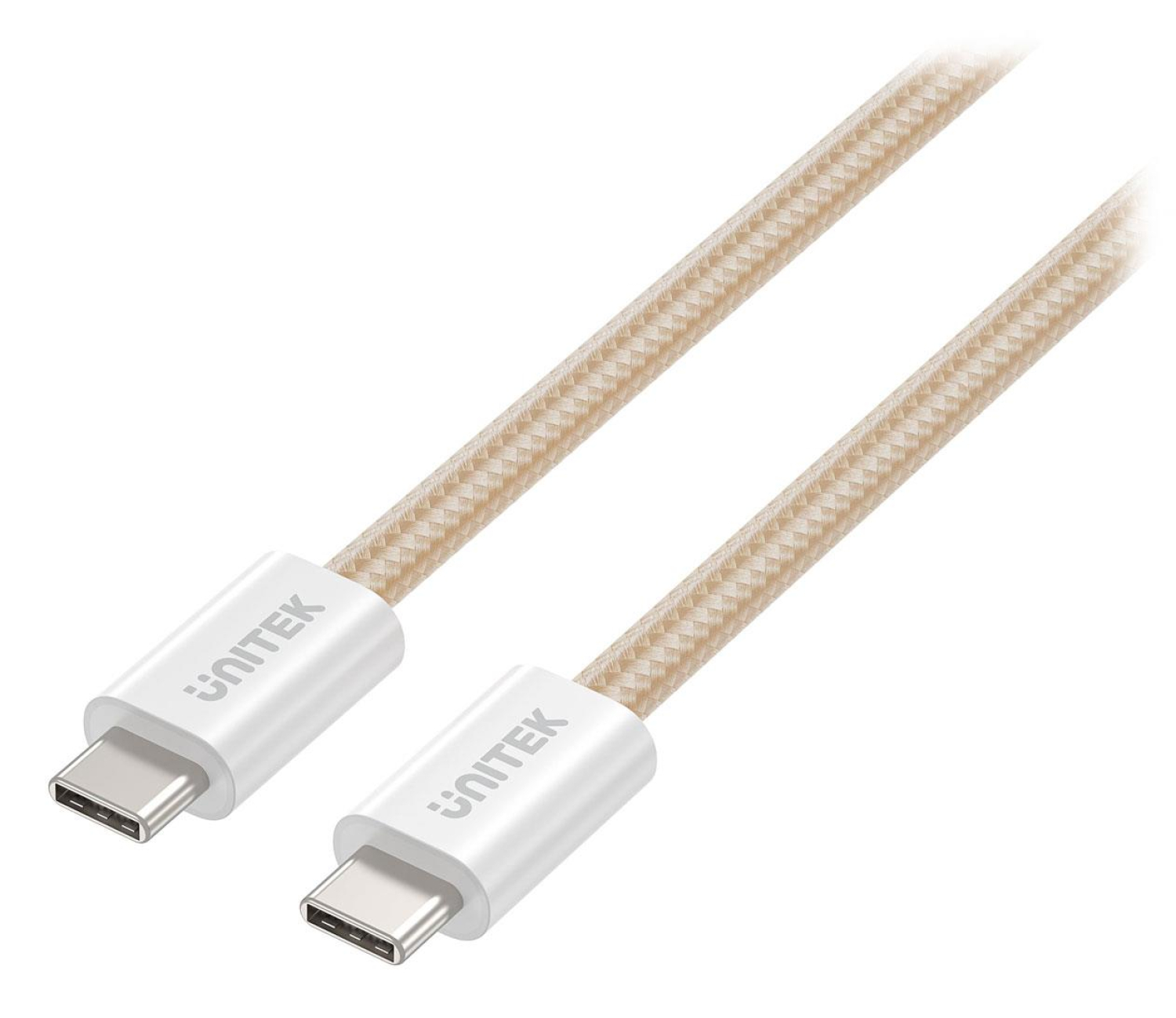 Unitek Kabel USB-C PD 100W 1m - zwijany magnetycznie