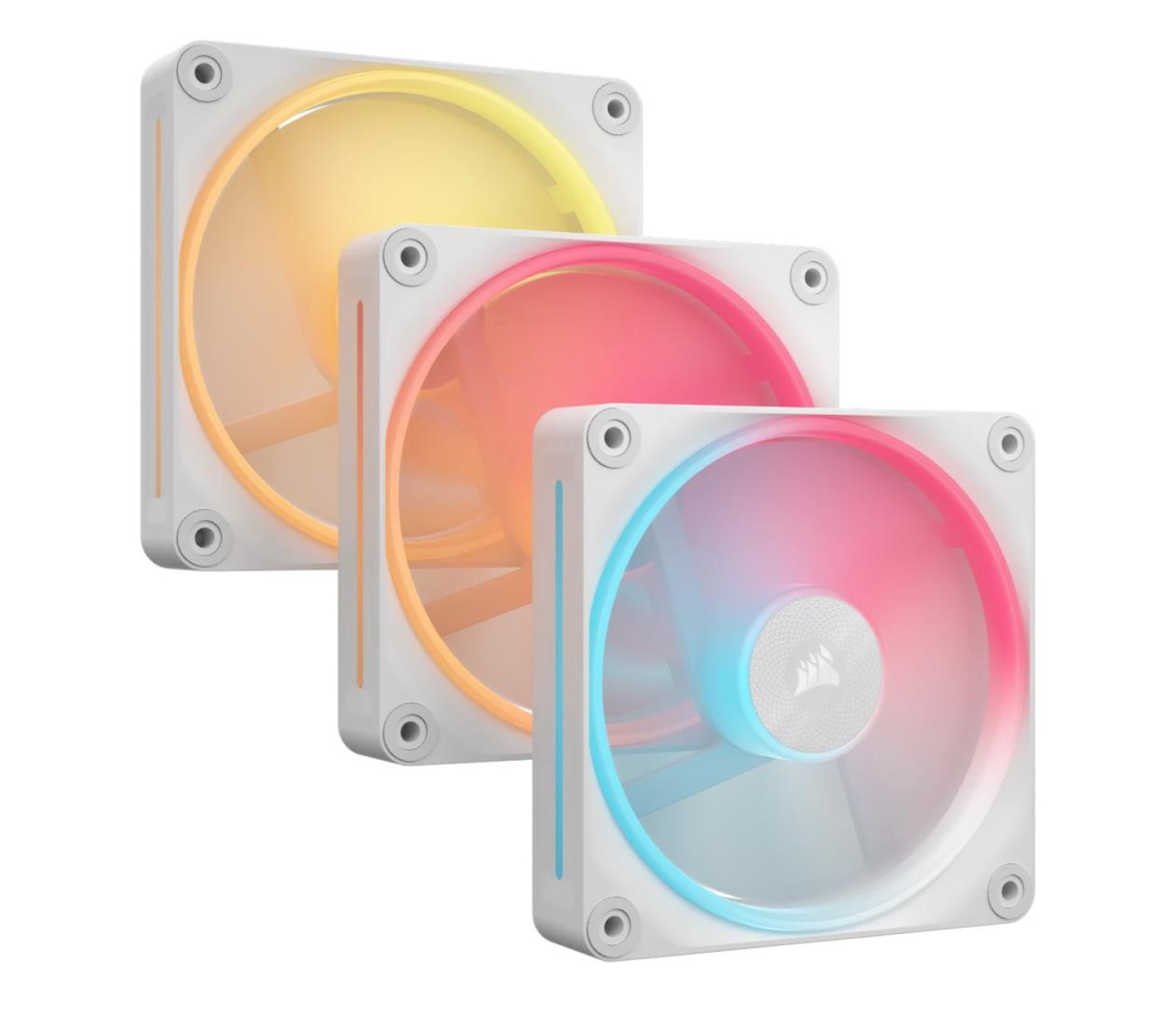 Corsair iCUE LINK LX120R RGB White Triple Pack 3x120mm