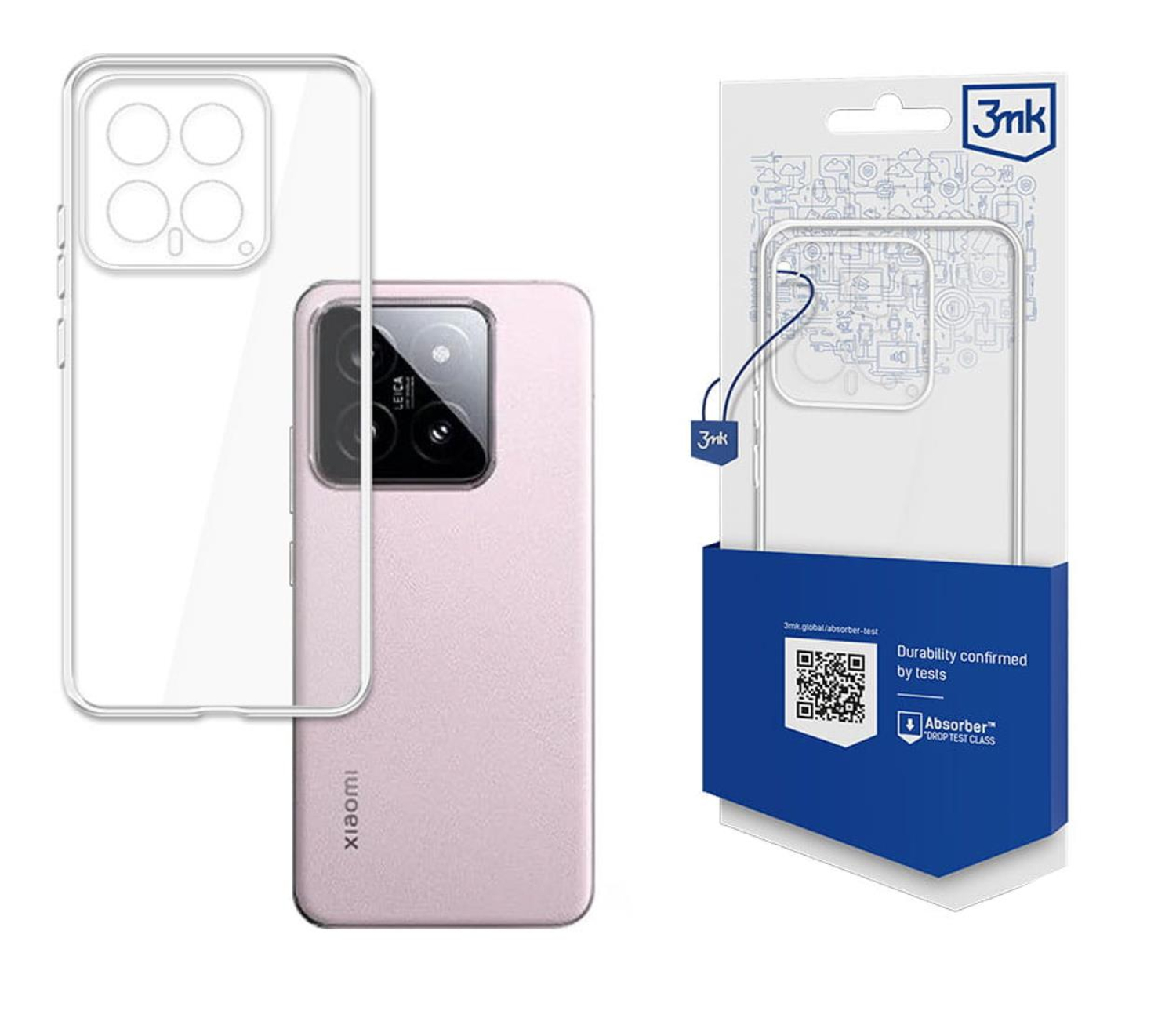 3mk Clear Case do Xiaomi 14