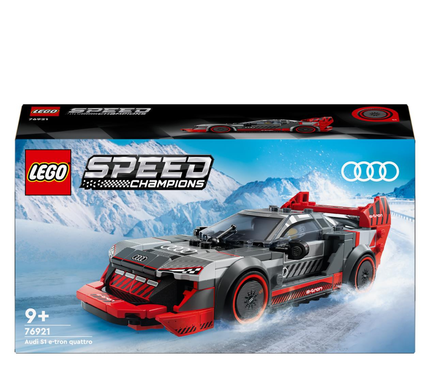 LEGO Speed Champions 76921 Wyścigowe Audi S1 E-tron Quattro - odbiór za 0 zł we wszystkich salonach x-kom i Neonet