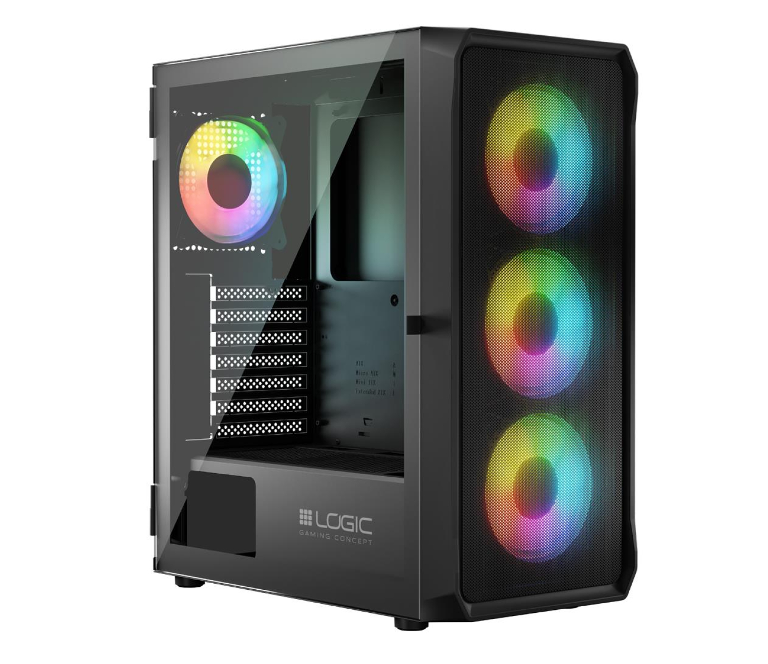 Logic Portos ARGB Midi Black