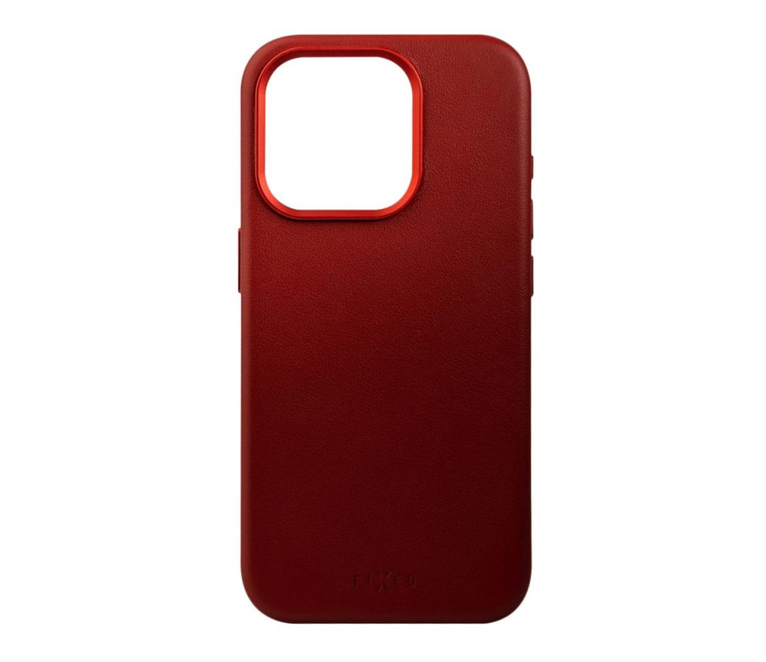 FIXED MagLeather do iPhone 15 czerwony