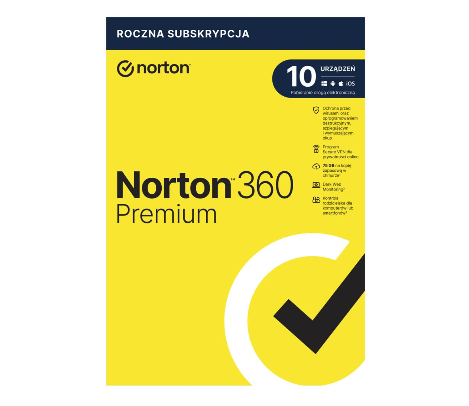 NortonLifeLock 360 Premium 10st. (24m.) ESD - wyślemy Ci klucz, gdy dostaniemy płatność