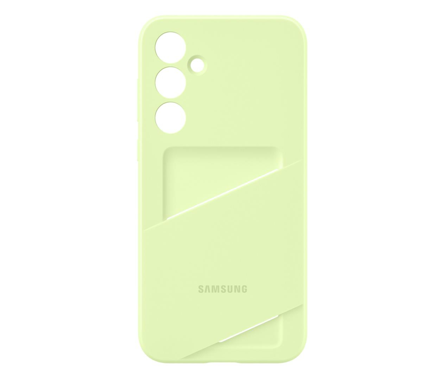 Samsung Card Slot Case do Galaxy A35 limonkowe