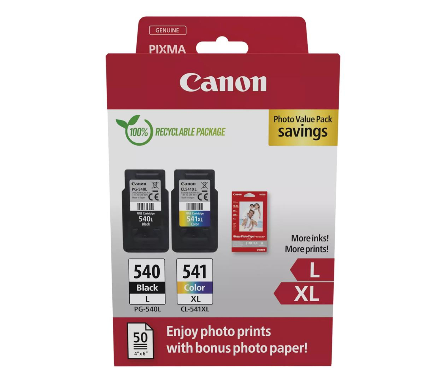 Canon Multipack PG-540L/CL541XL Photo Value 5224B012