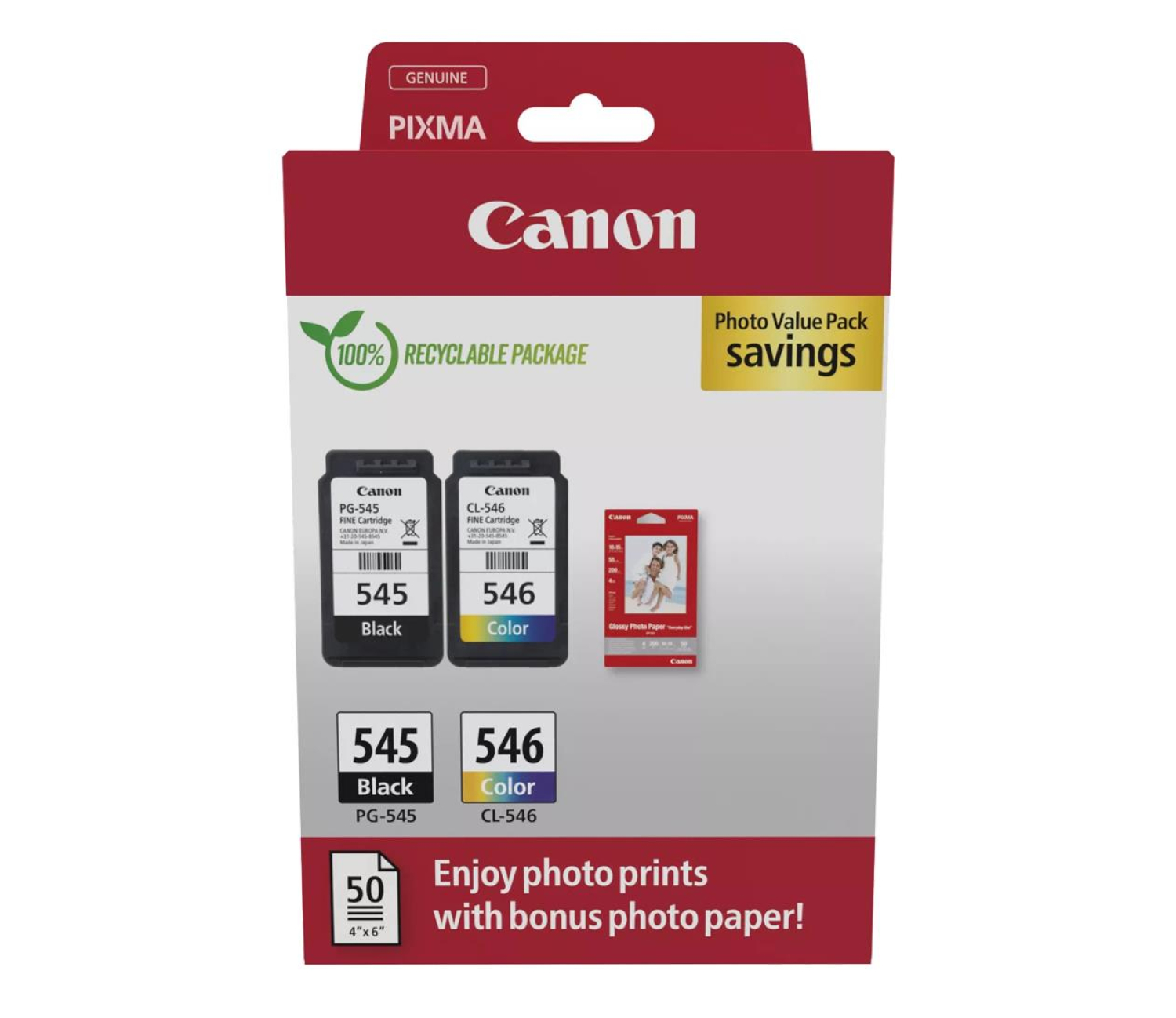 Canon Multipack PG-545/CL-546 Photo Value 8287B008