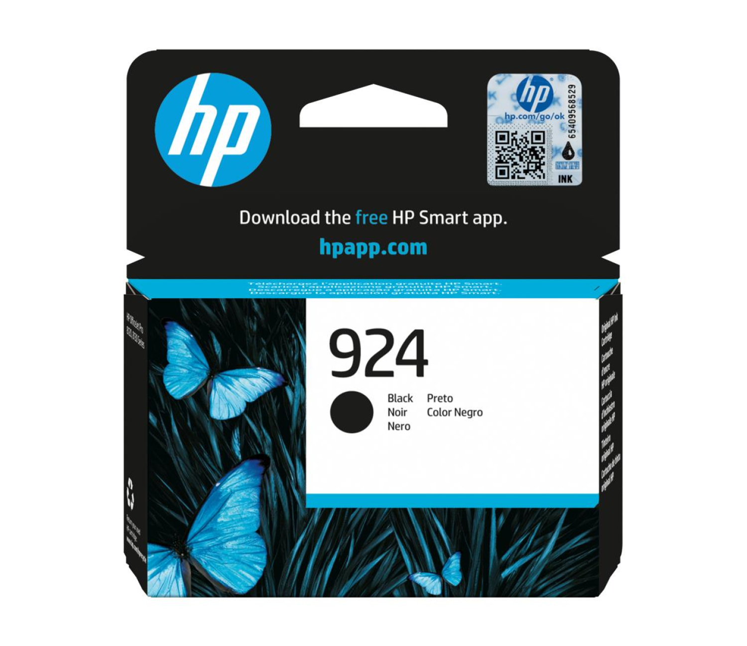 HP 924 black do 500 str.