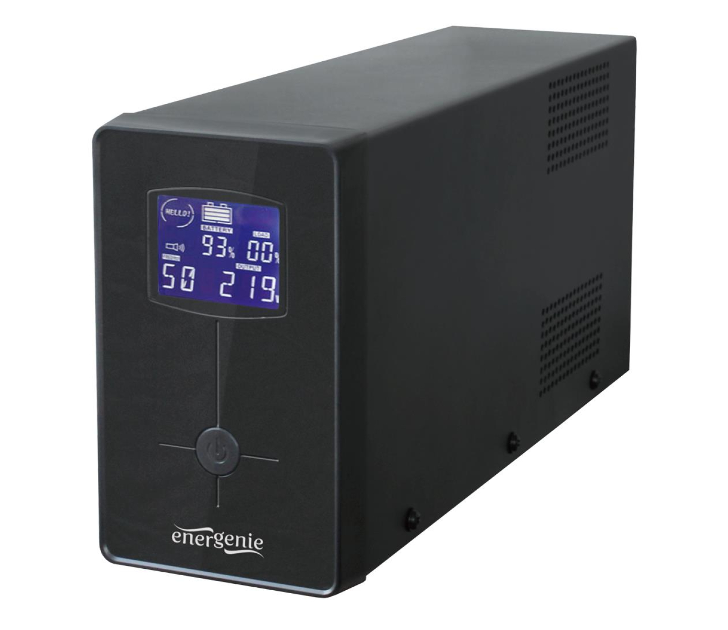 Gembird UPS LINE-INTERACTIVE 850VA 2X IEC 230V OUT, USB, LCD
