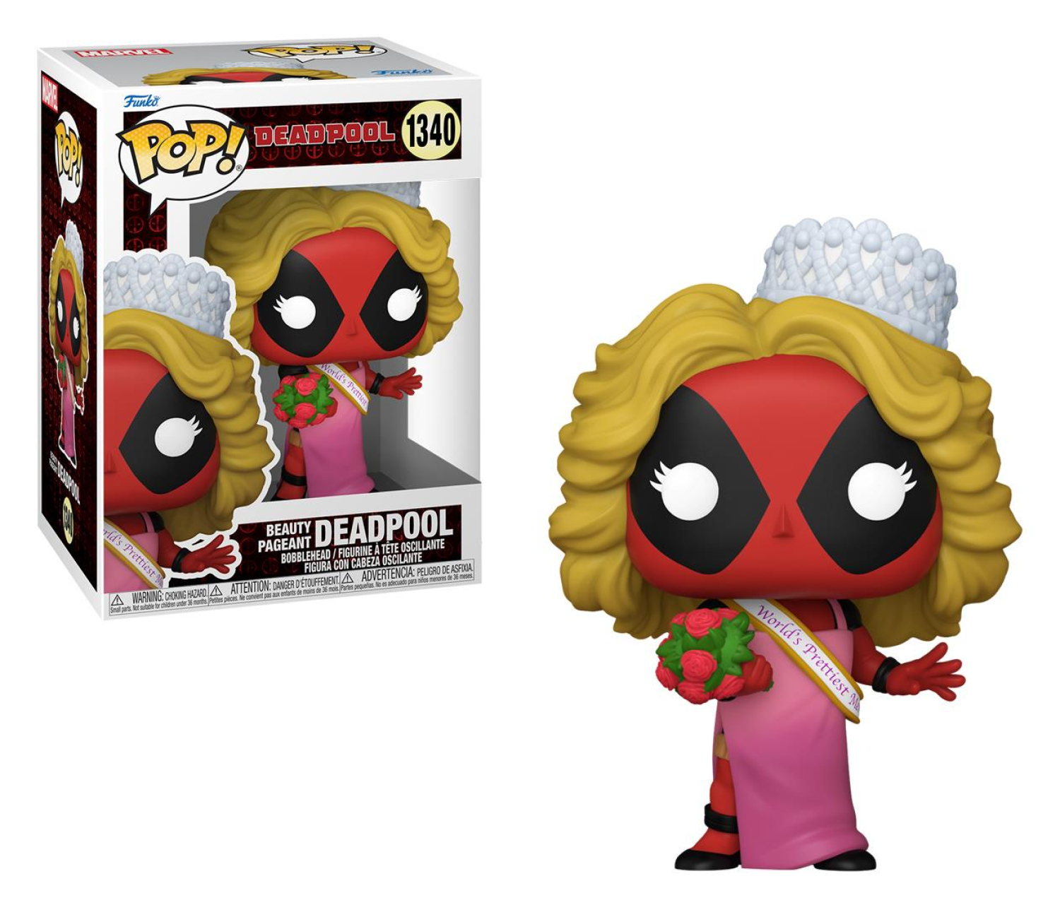 Funko POP Marvel: Deadpool - Beauty Pageant