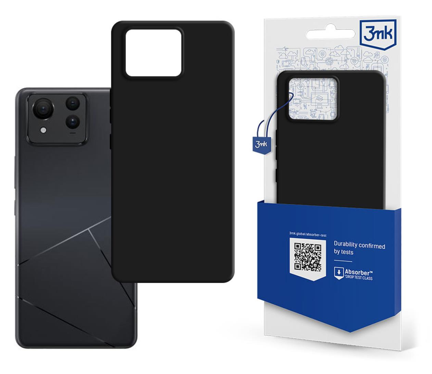 3mk Matt Case do ASUS ZenFone 11 Ultra black