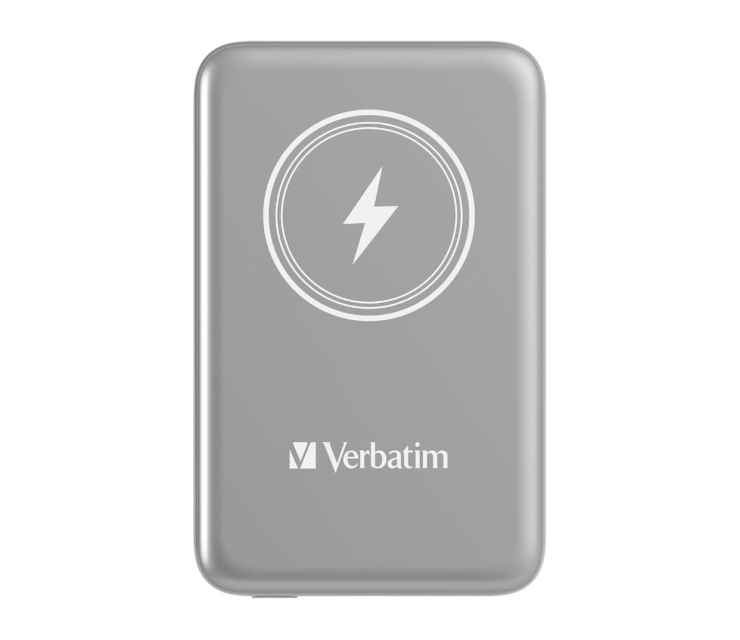 Verbatim Charge 'n' Go Magnetic Wireless Power Bank 10000mAh szary