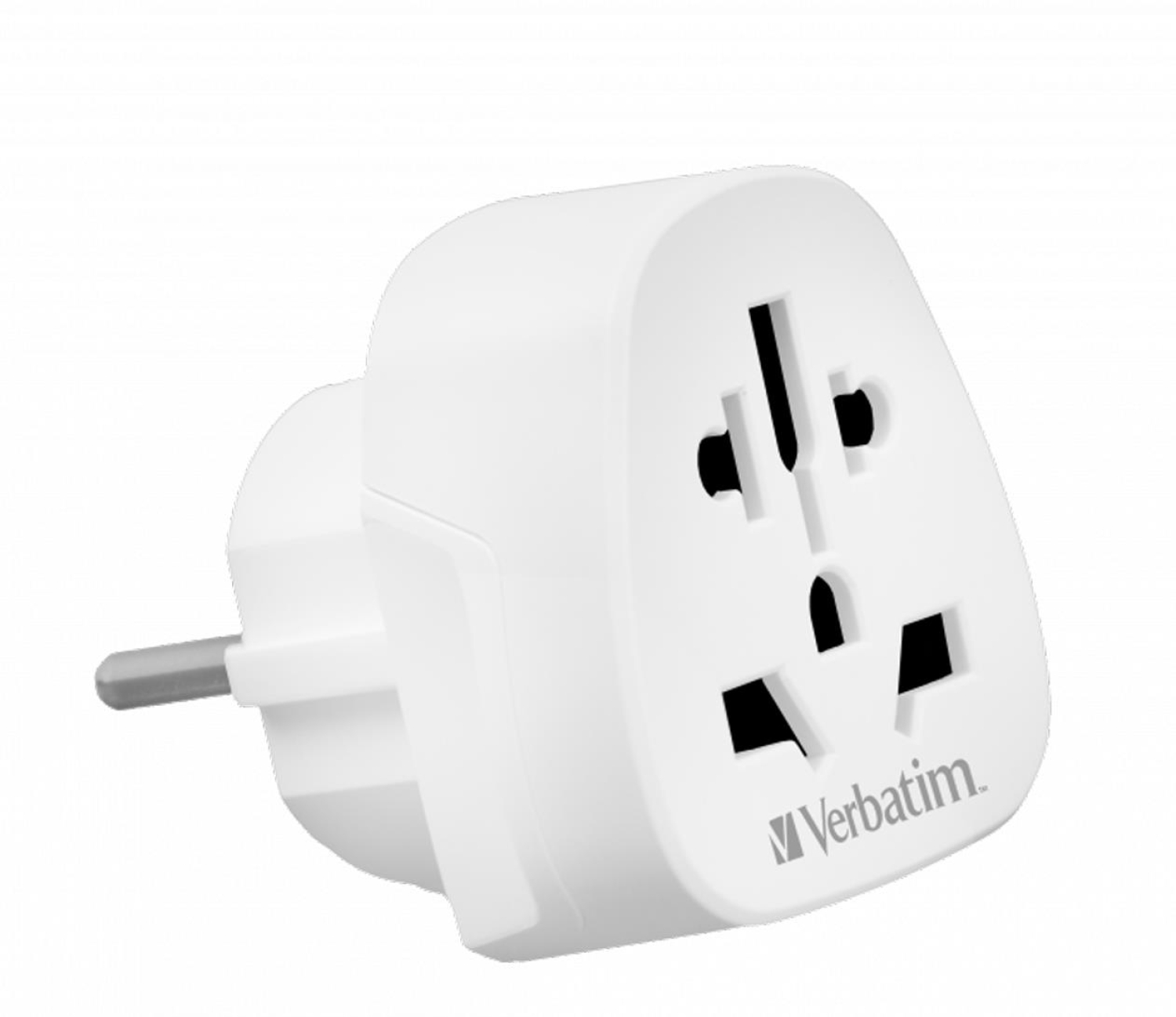 Verbatim Adapter podróżny globalny-europejski