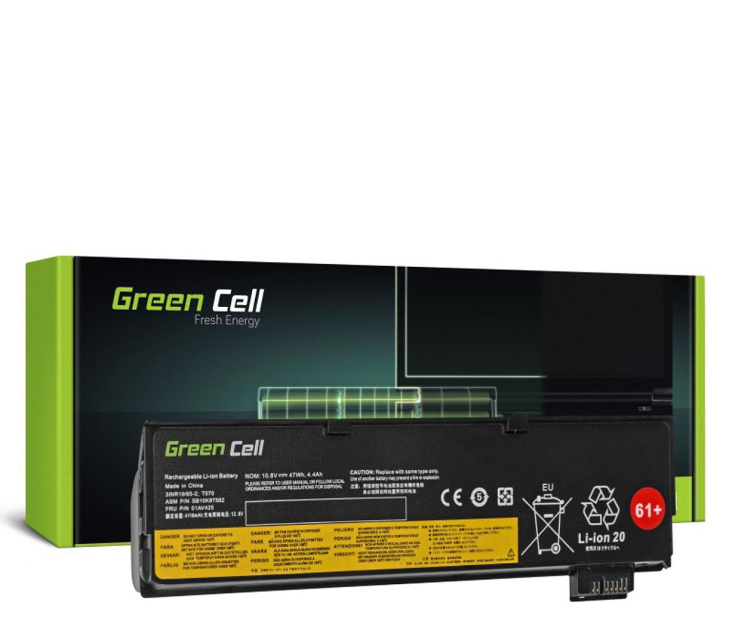 Green Cell Bateria do Lenovo T570 01AV424 11,1V 4,4Ah