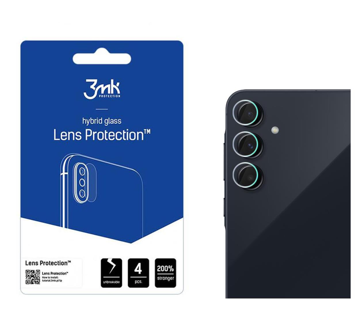3mk Lens Protection Pro do Samsung Galaxy A55 5G black