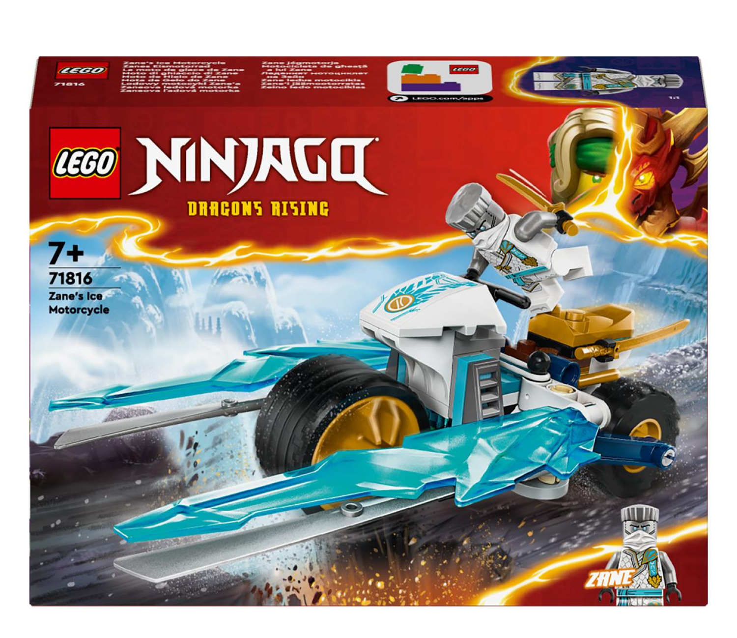 LEGO Ninjago 71816 Lodowy motocykl Zane’a - odbiór za 0 zł we wszystkich salonach x-kom i Neonet