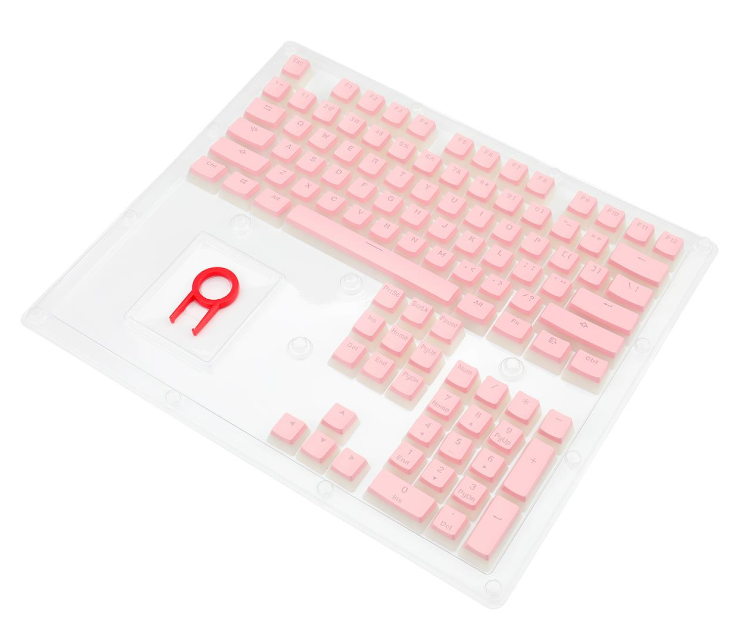 Redragon PBT Doubleshot keycaps (różowe)