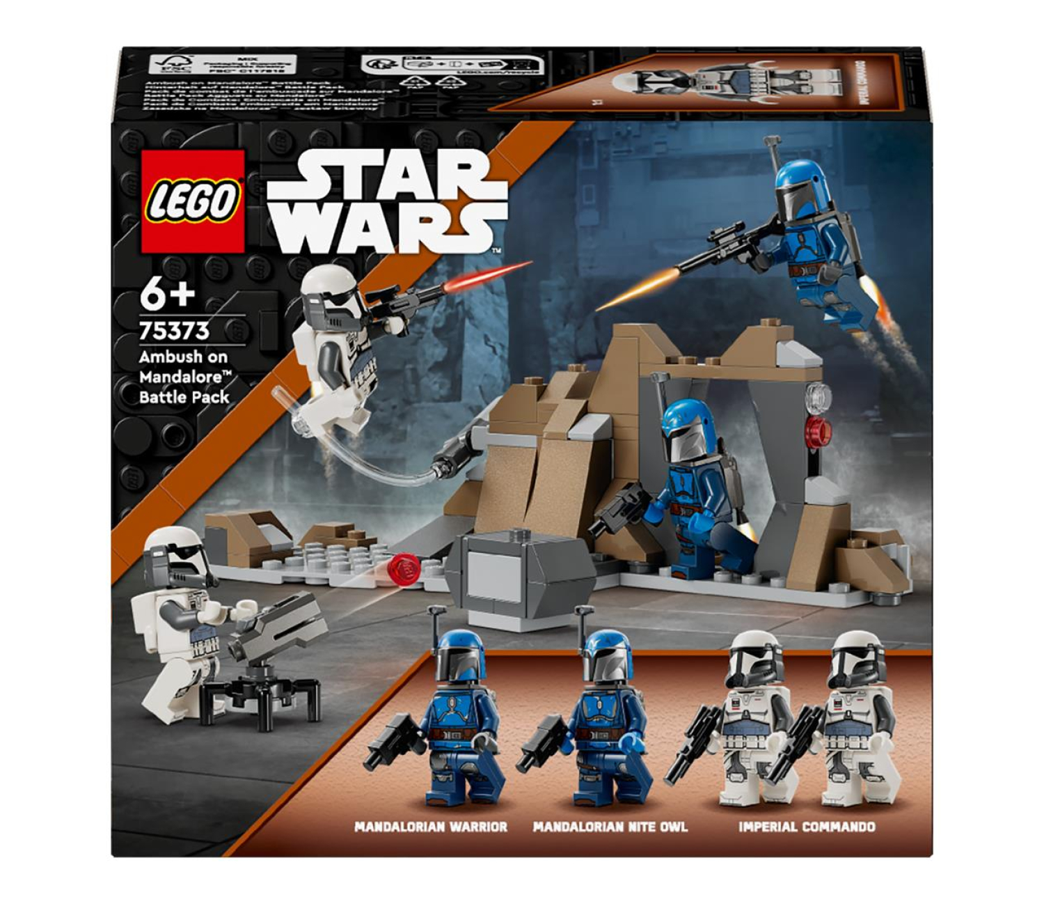 LEGO Star Wars 75373 Zasadzka na Mandalorze – zestaw bitewny - odbiór za 0 zł we wszystkich salonach x-kom i Neonet