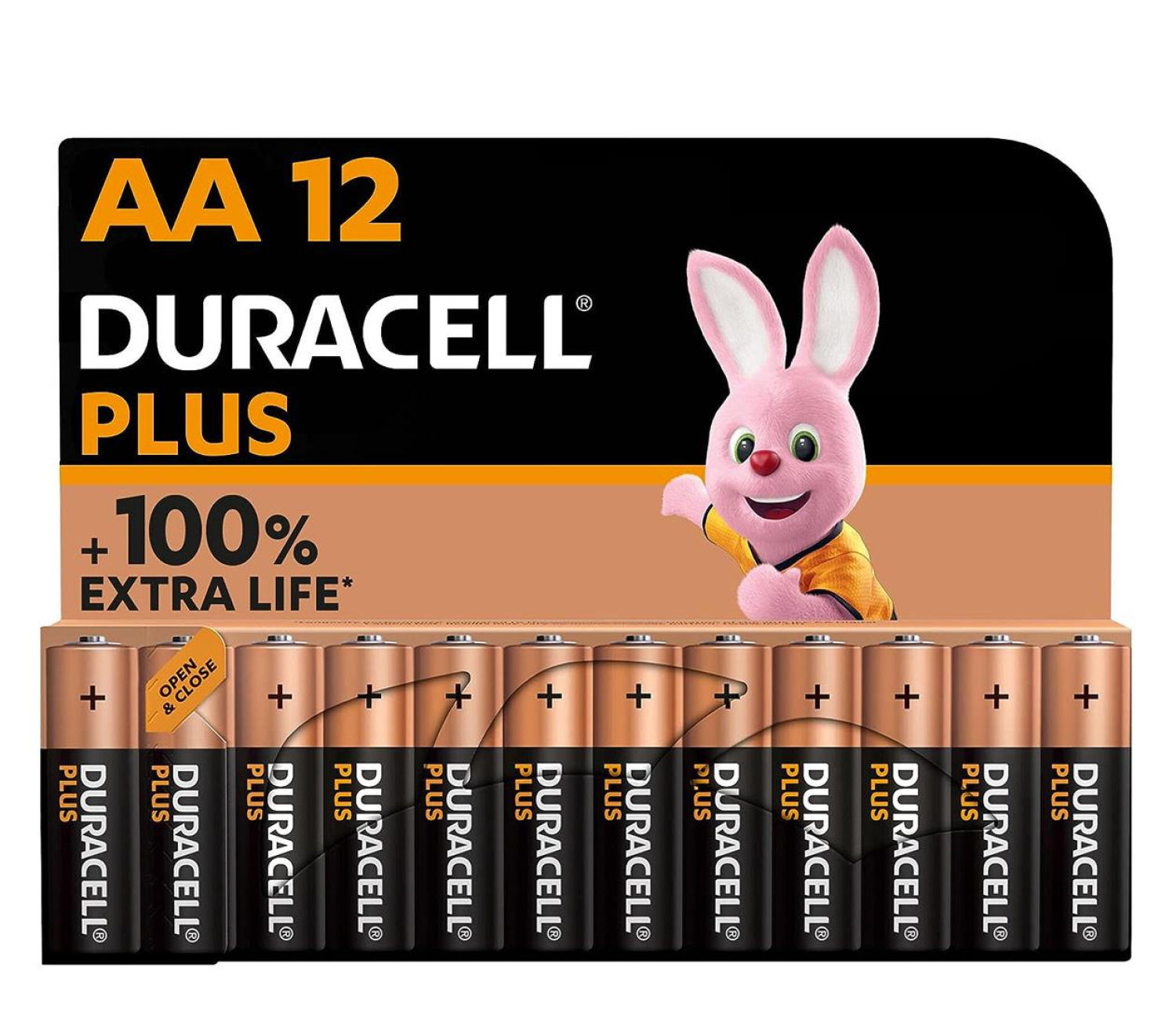 Duracell Baterie Basic AA/LR6 12szt blister