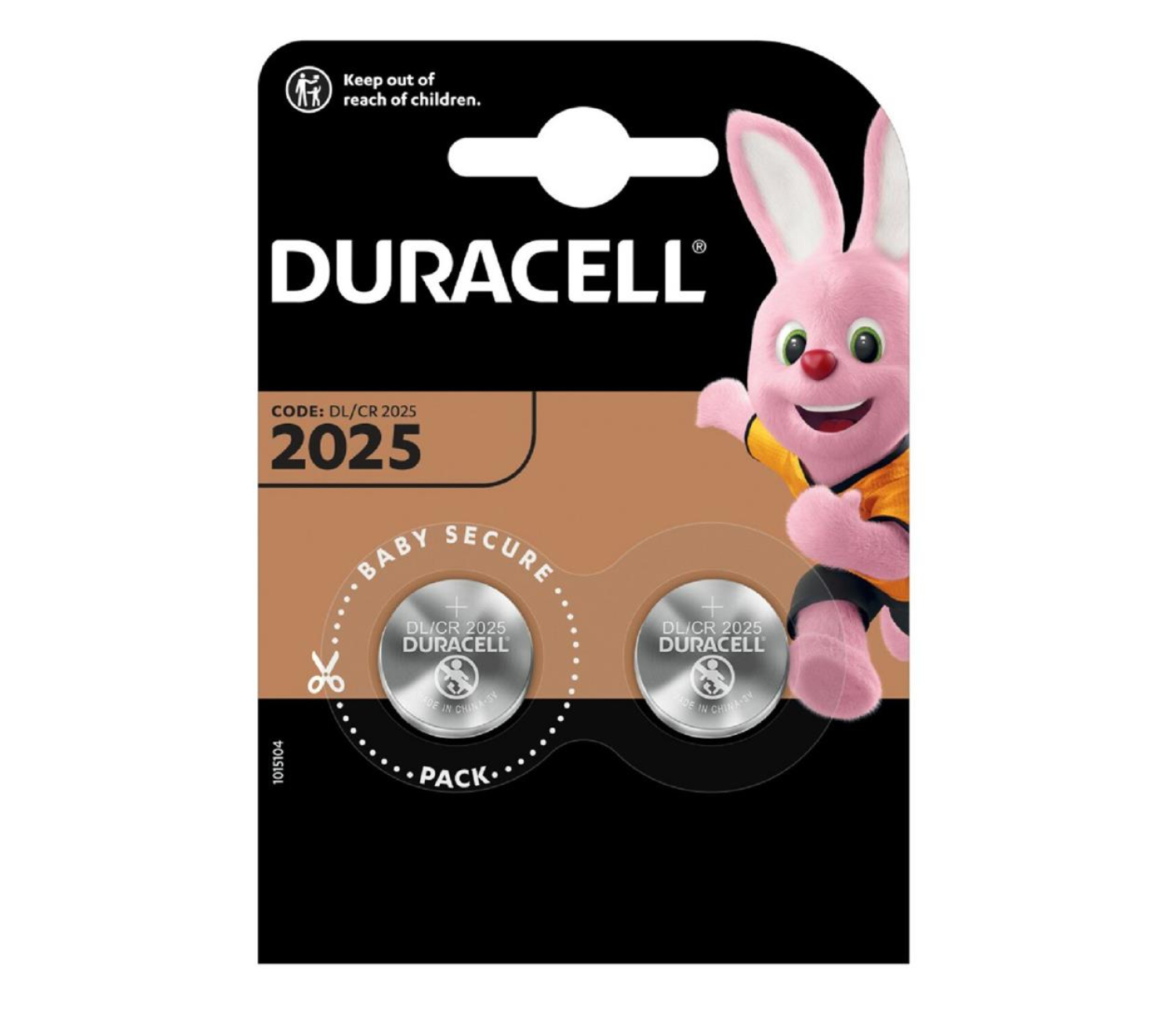 Duracell Bateria litowa CR2025 blister 2szt