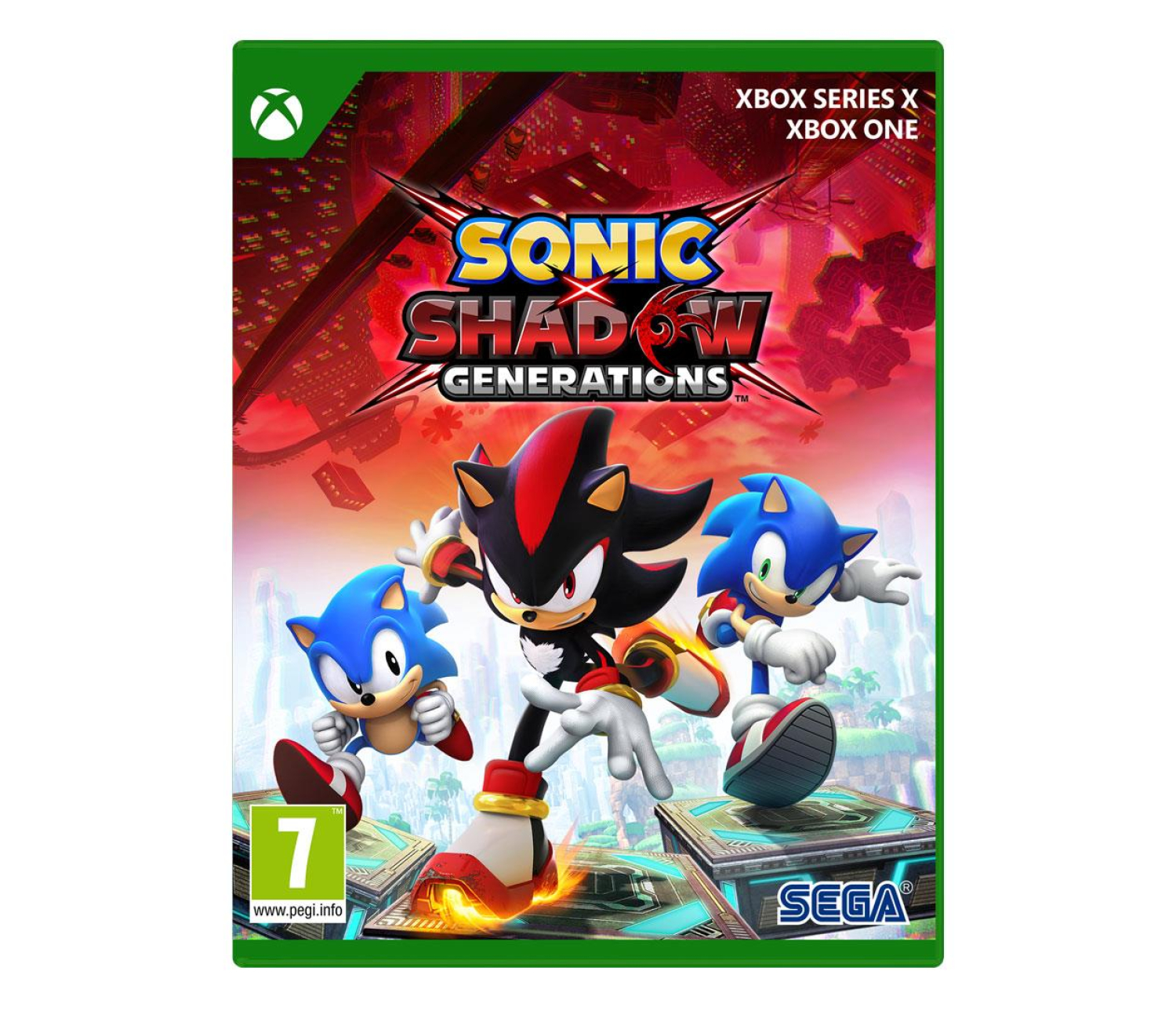 Xbox Sonic X Shadow Generations