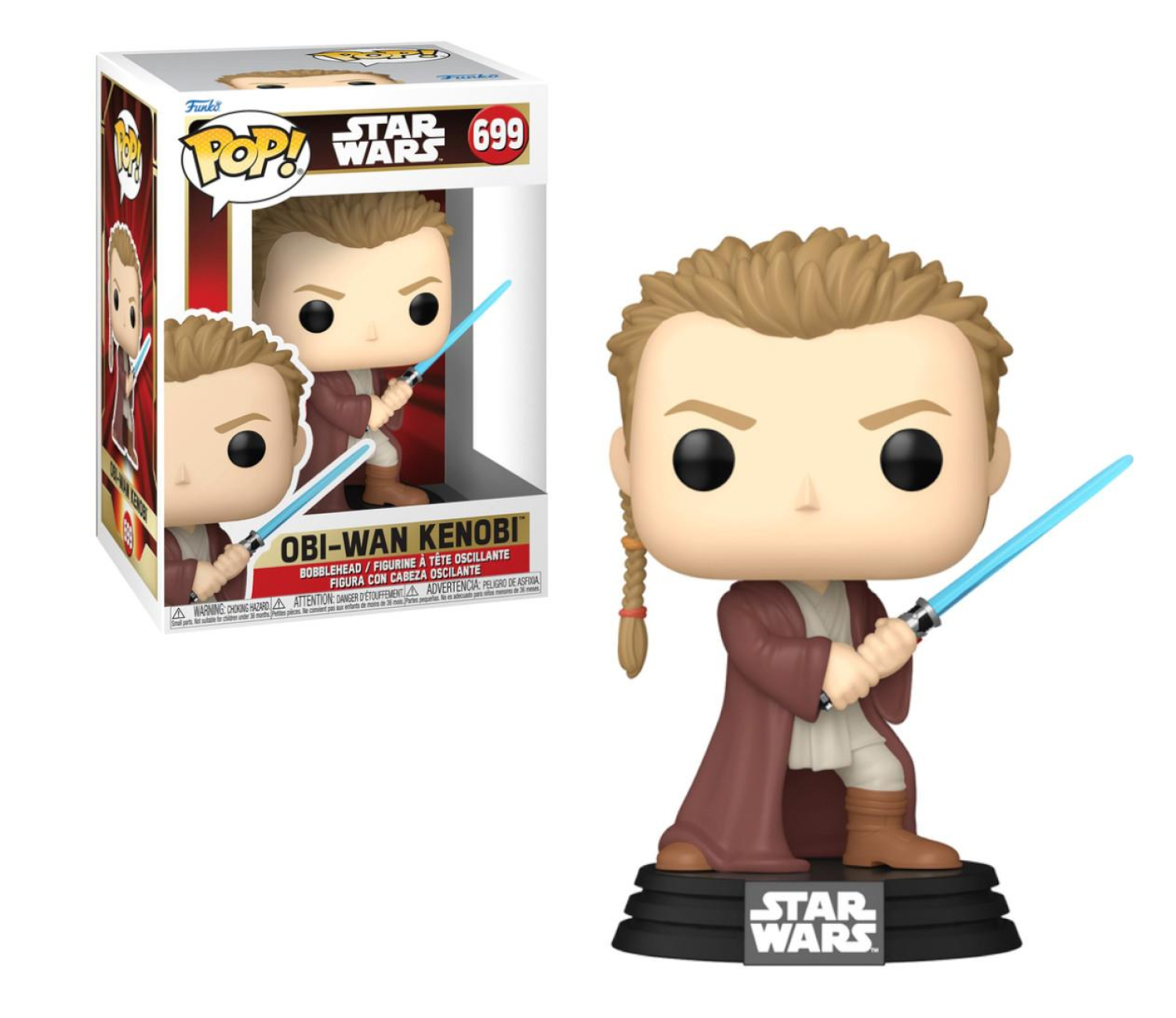 Funko Pop Star Wars The Phantom Menace 25th Obi-Wan Kenobi