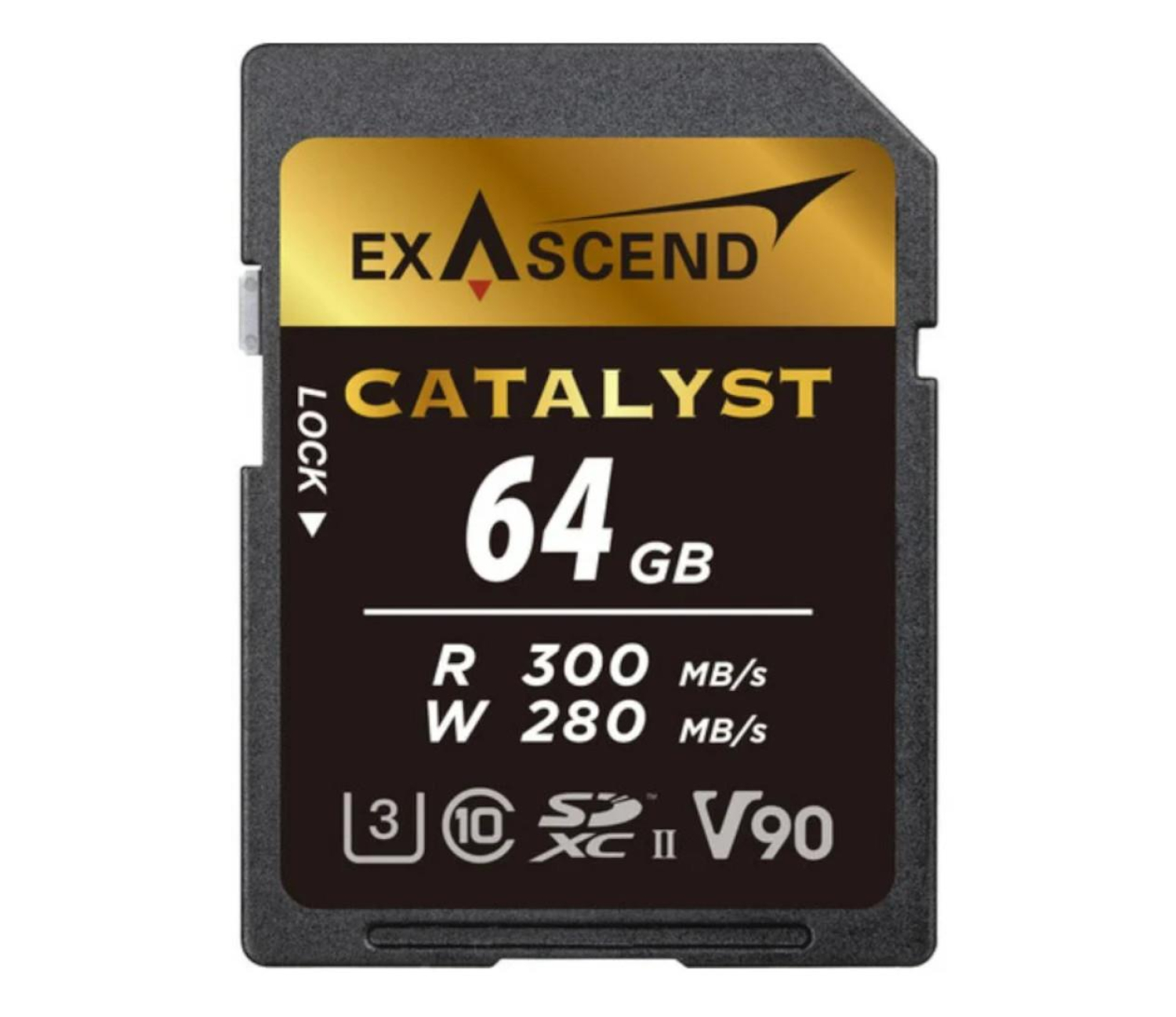 ExAscend 64GB SDXC Catalyst UHS-II V90