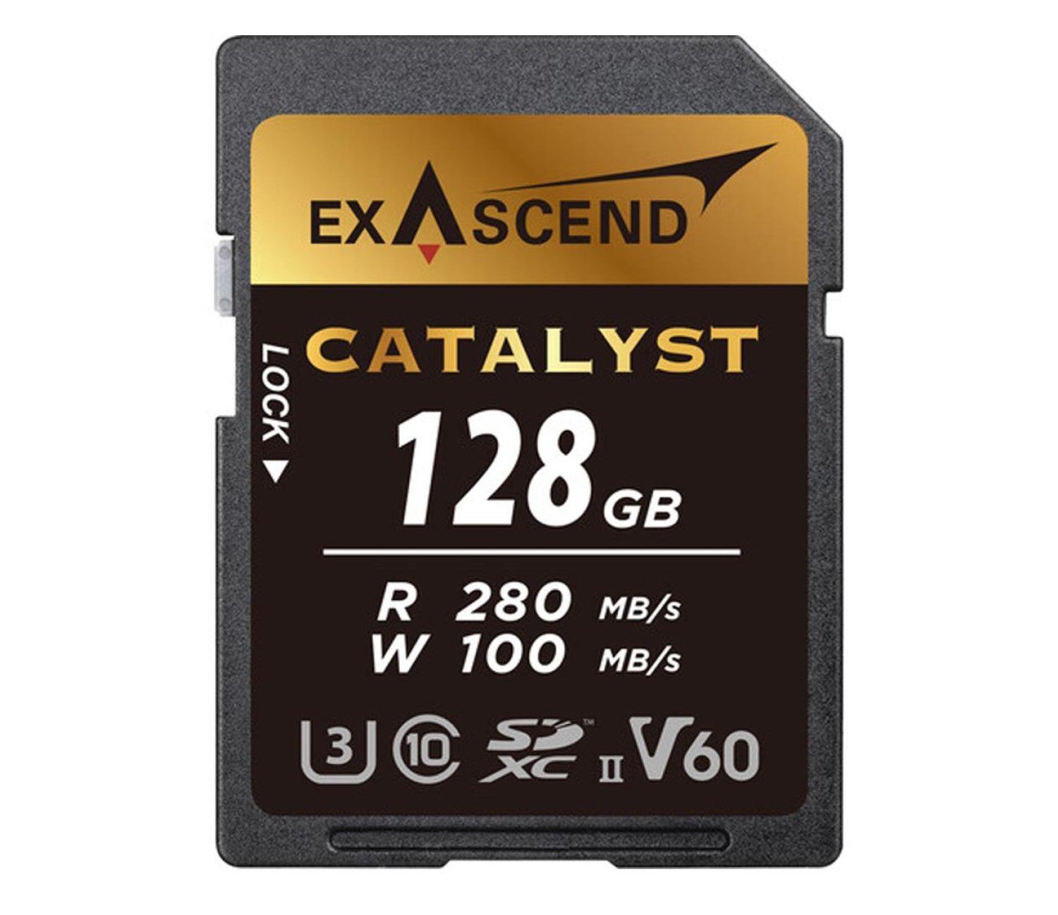 ExAscend 128GB SDXC Catalyst UHS-II V60