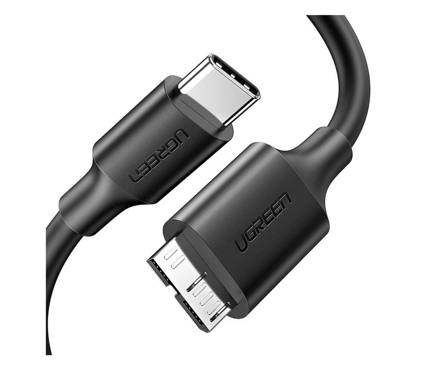 UGREEN US312 Kabel Micro-B USB 3.0 - USB-C 1m czarny