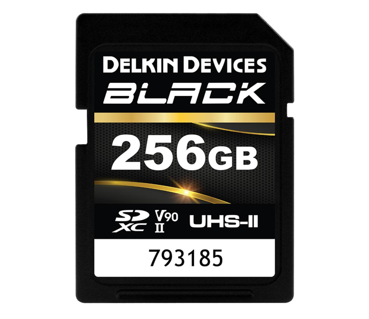 Delkin Devices 256GB SDXC BLACK Rugged UHS-II (V90)