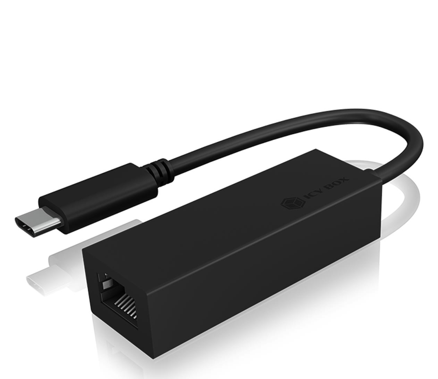 ICY BOX Adapter USB-C/USB-3 - LAN RJ-45
