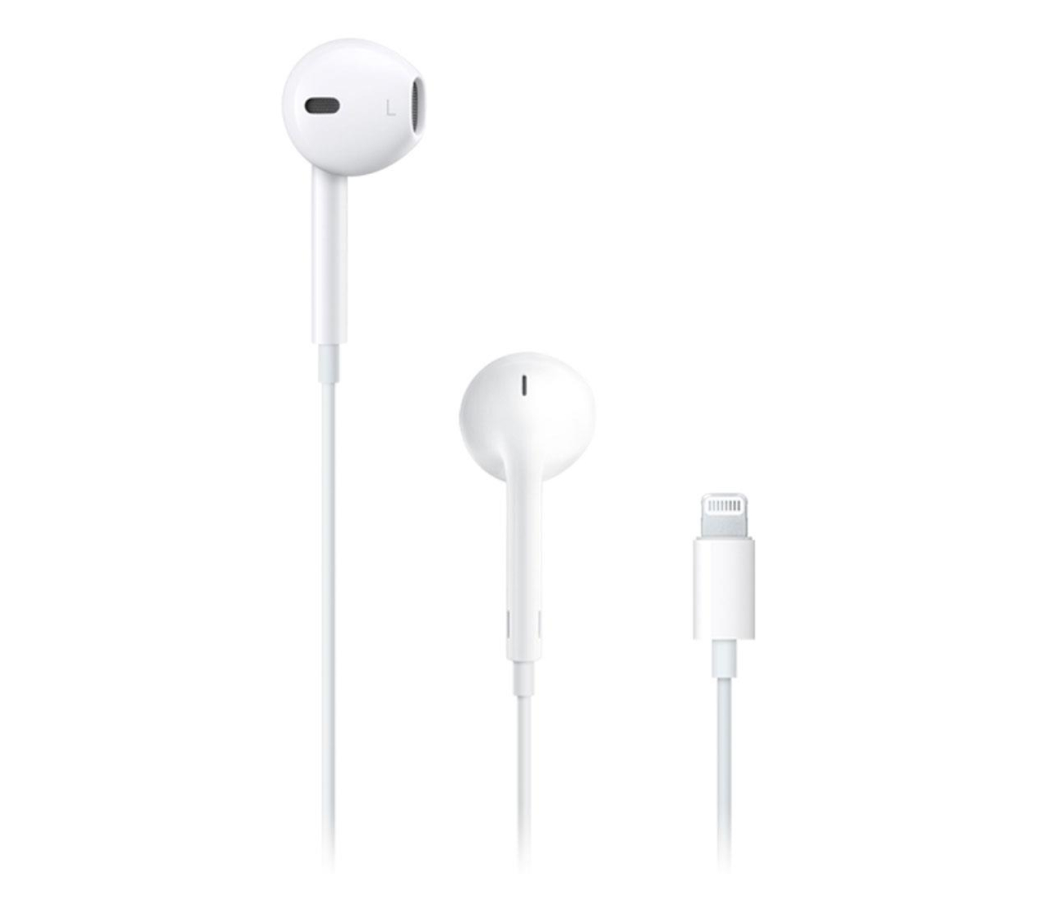 Apple EarPods ze złączem Lightning Douszne Mikrofon Biały
