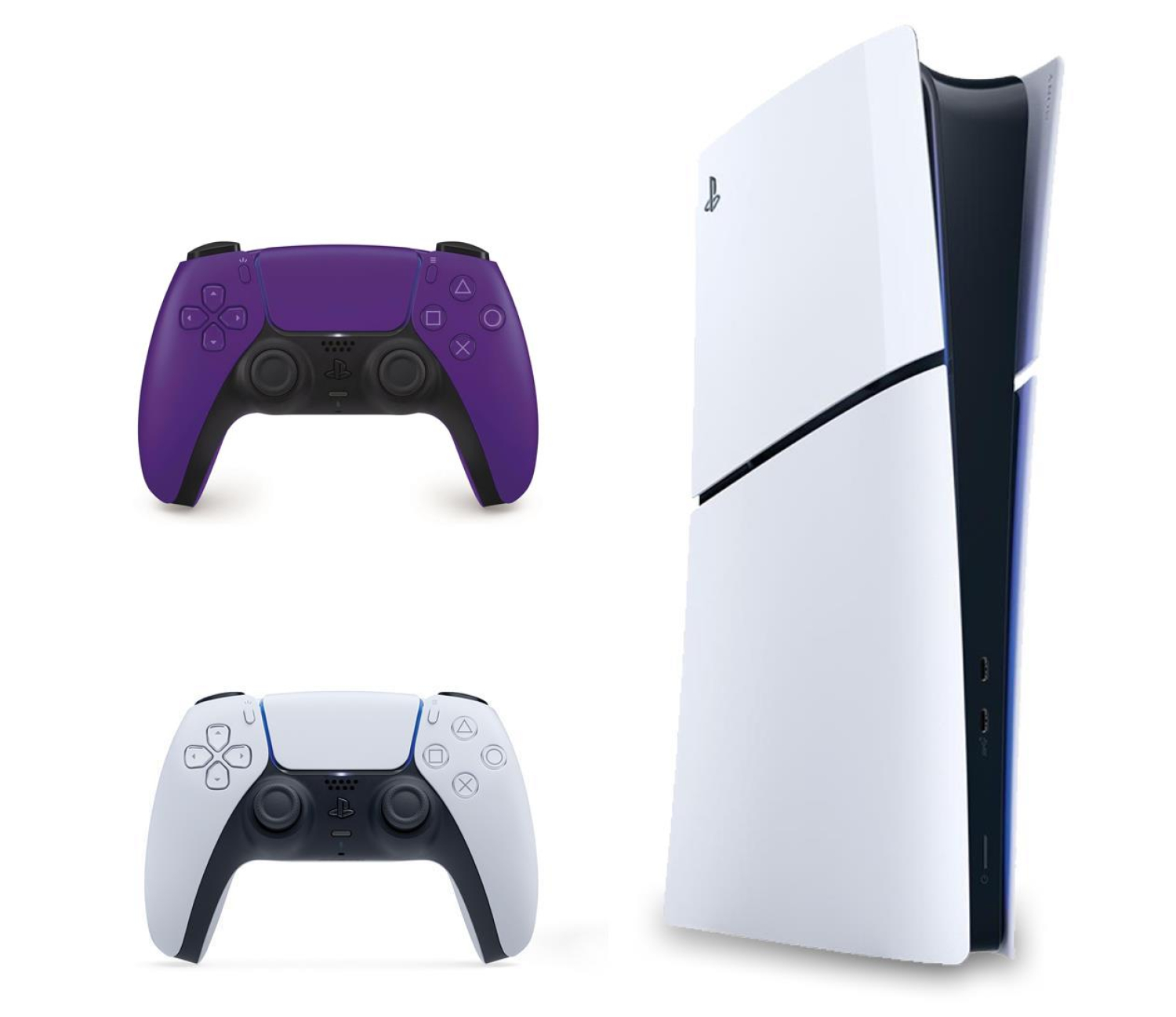 Sony PlayStation 5 Slim Digital + DualSense Galactic Purple