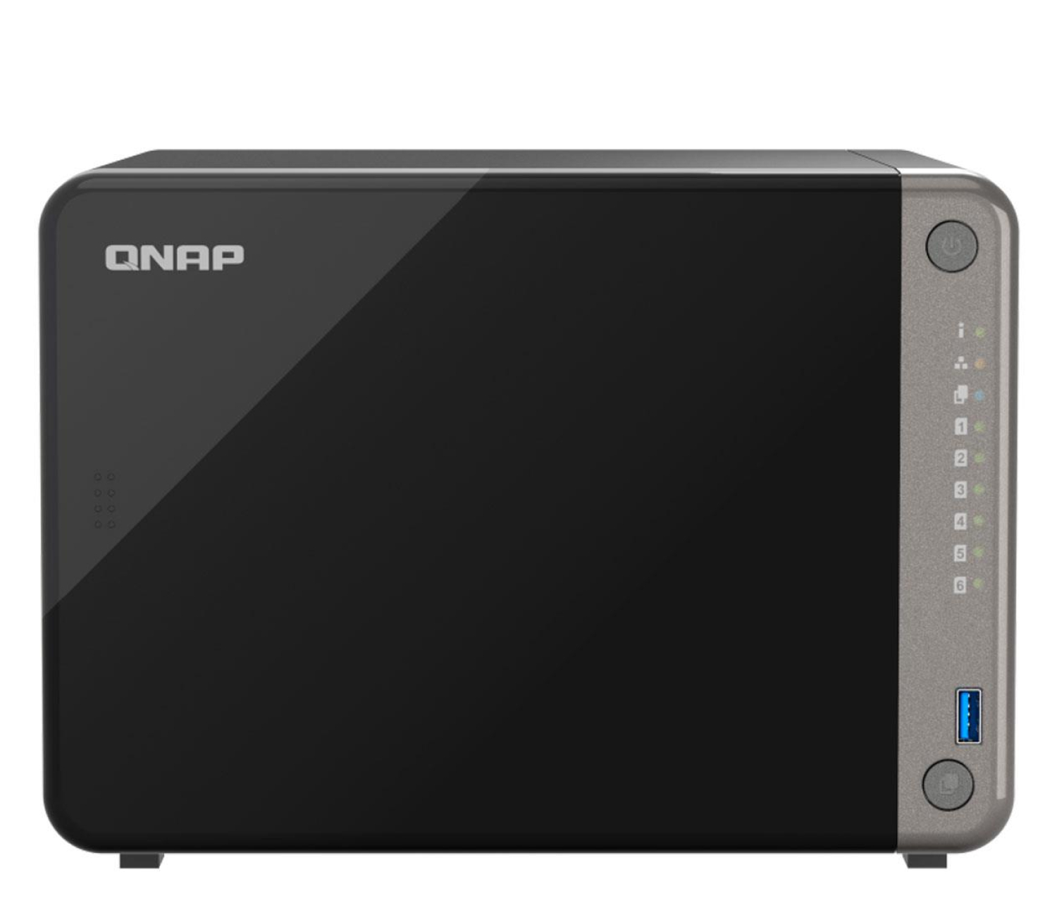 QNAP Serwer NAS TS-AI642-8G 6 Bay 3.5 4C ARM Cortex-A76 2.2GHz