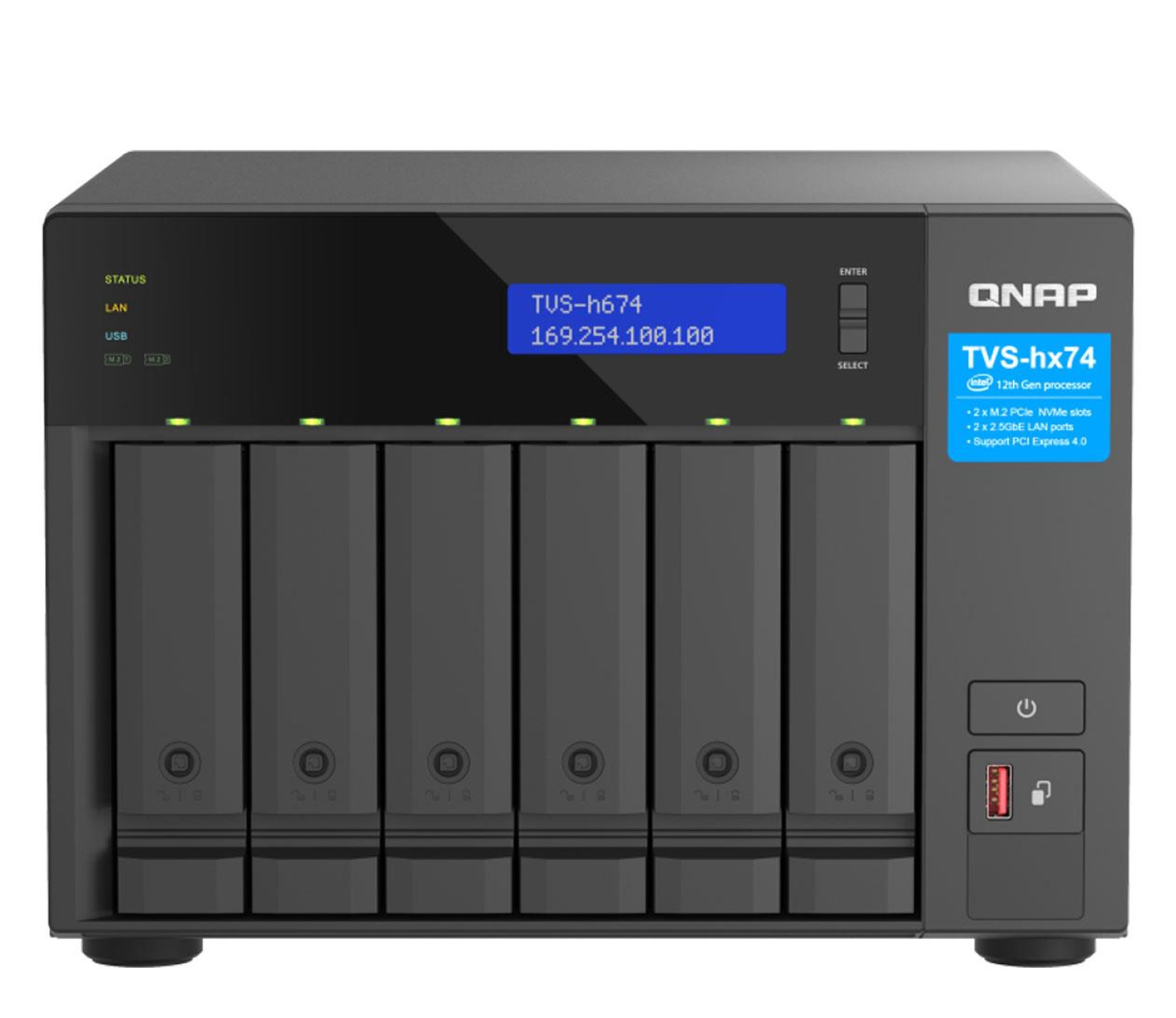 QNAP TVS-h674-i3-16G