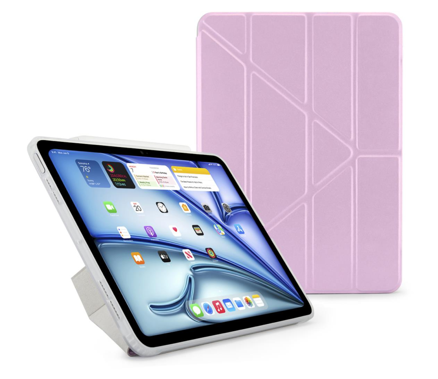 Pipetto Origami No1 Original Case do iPad Air 11" (2024) purple