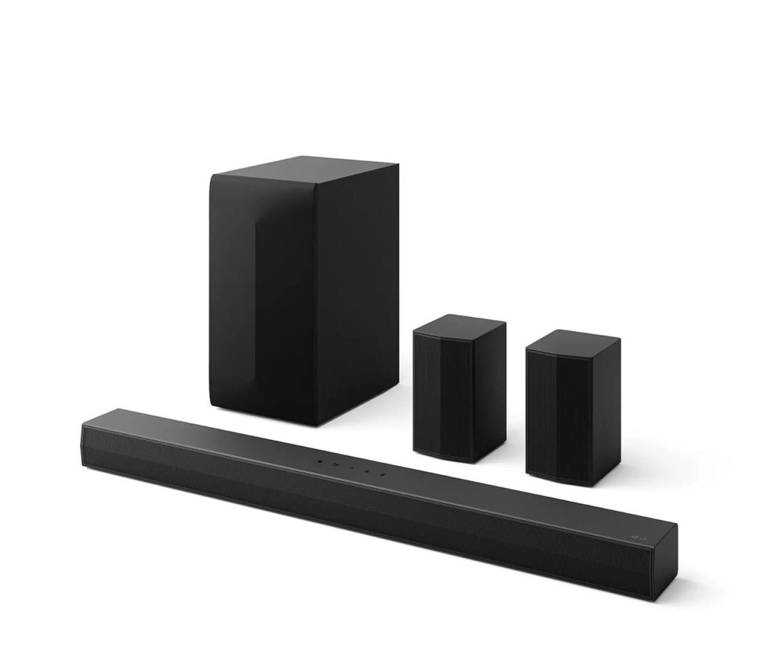 LG S60TR Czarny 5.1-kanałowy, Bezprzewodowy Subwoofer, HDMI