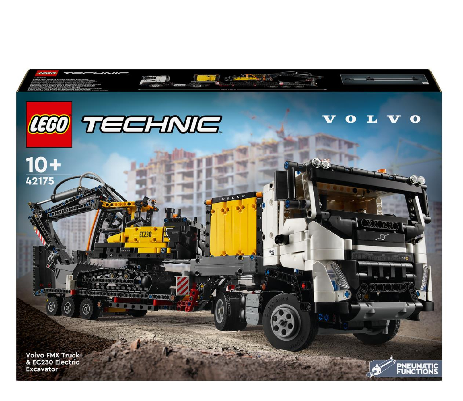 LEGO Technic 42175 Ciężarówka Volvo FMX i koparka EC230 Electric - odbiór za 0 zł we wszystkich salonach x-kom i Neonet