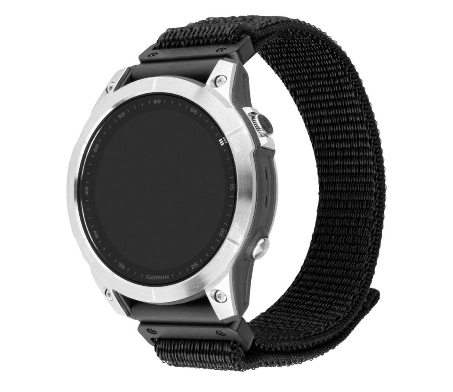FIXED Sporty Strap do Garmin Fenix QuickFit (22mm) czarny