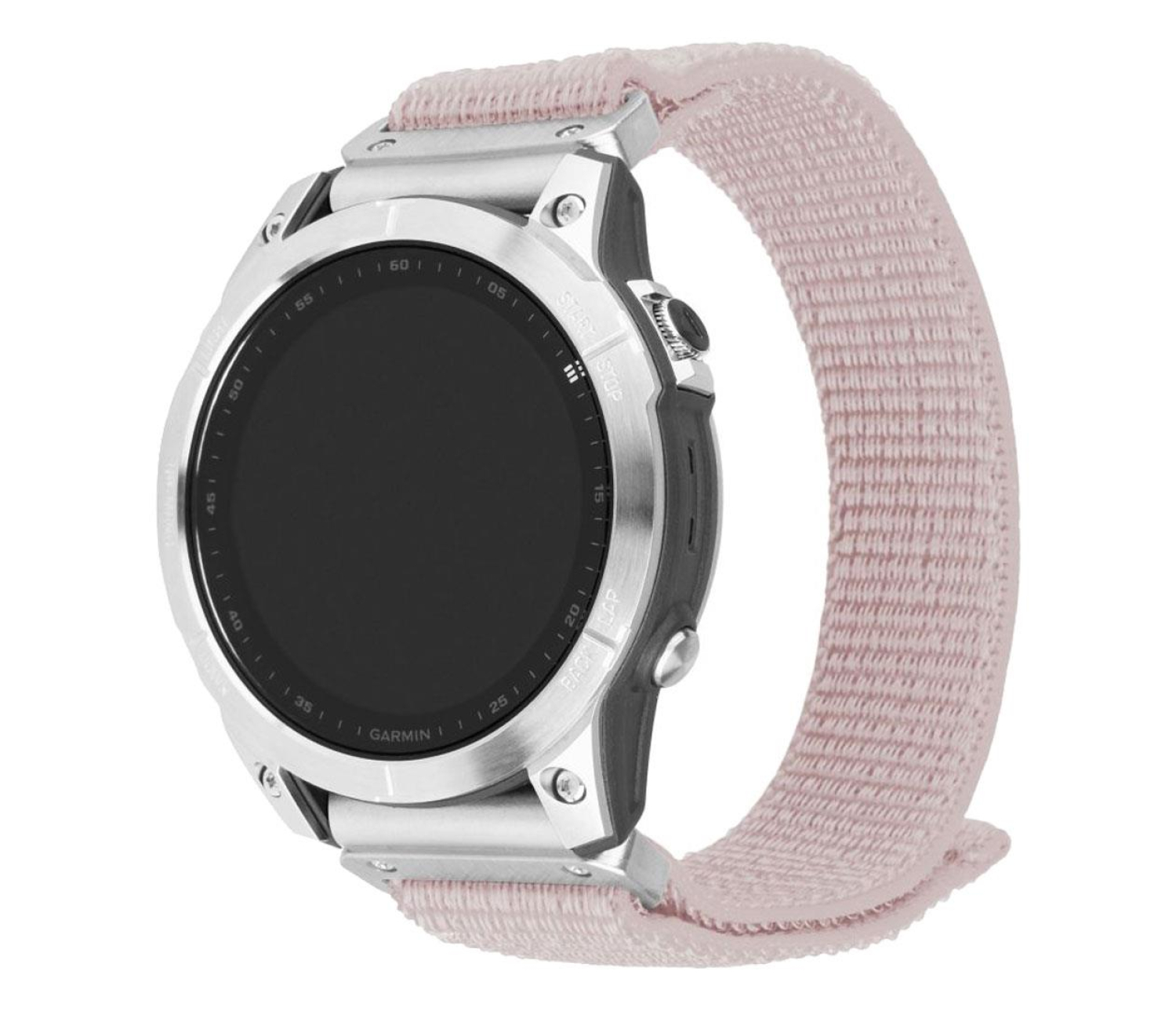 FIXED Sporty Strap do Garmin Fenix QuickFit (22mm) różowe złoto