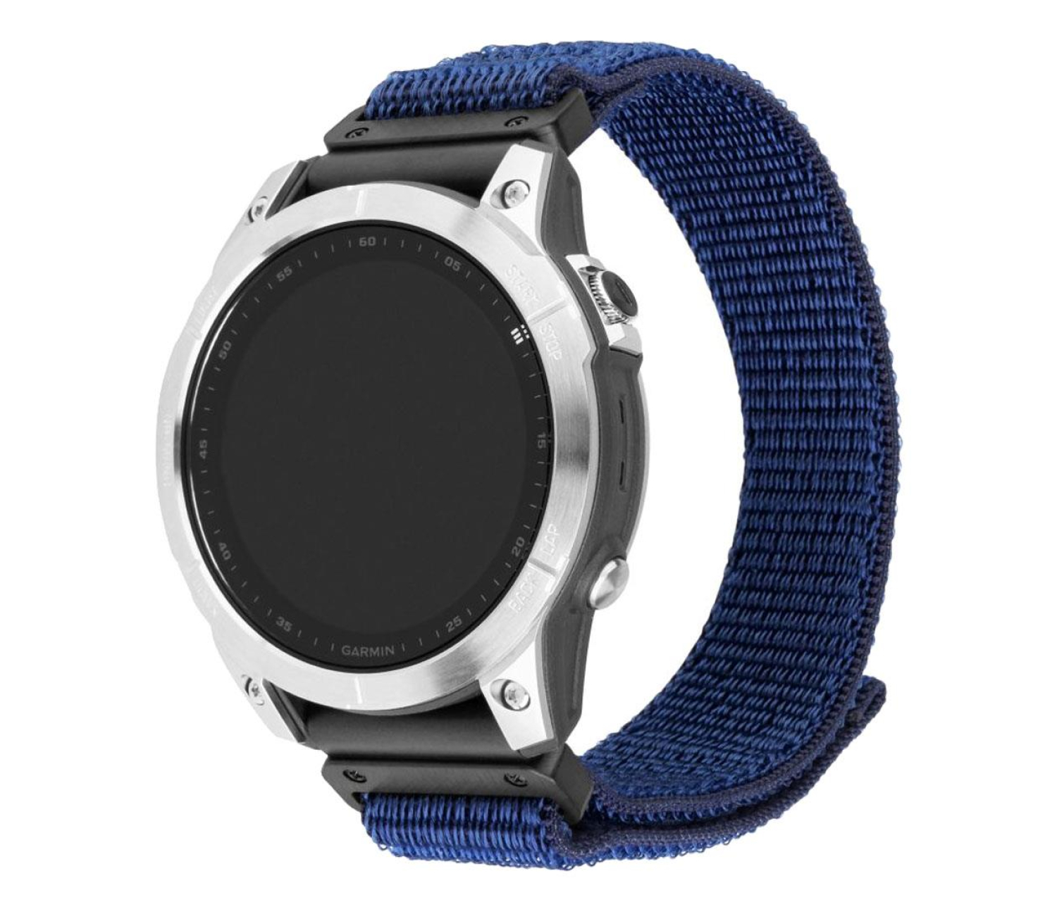 FIXED Sporty Strap do Garmin Fenix QuickFit (22mm) ciemnoniebieski