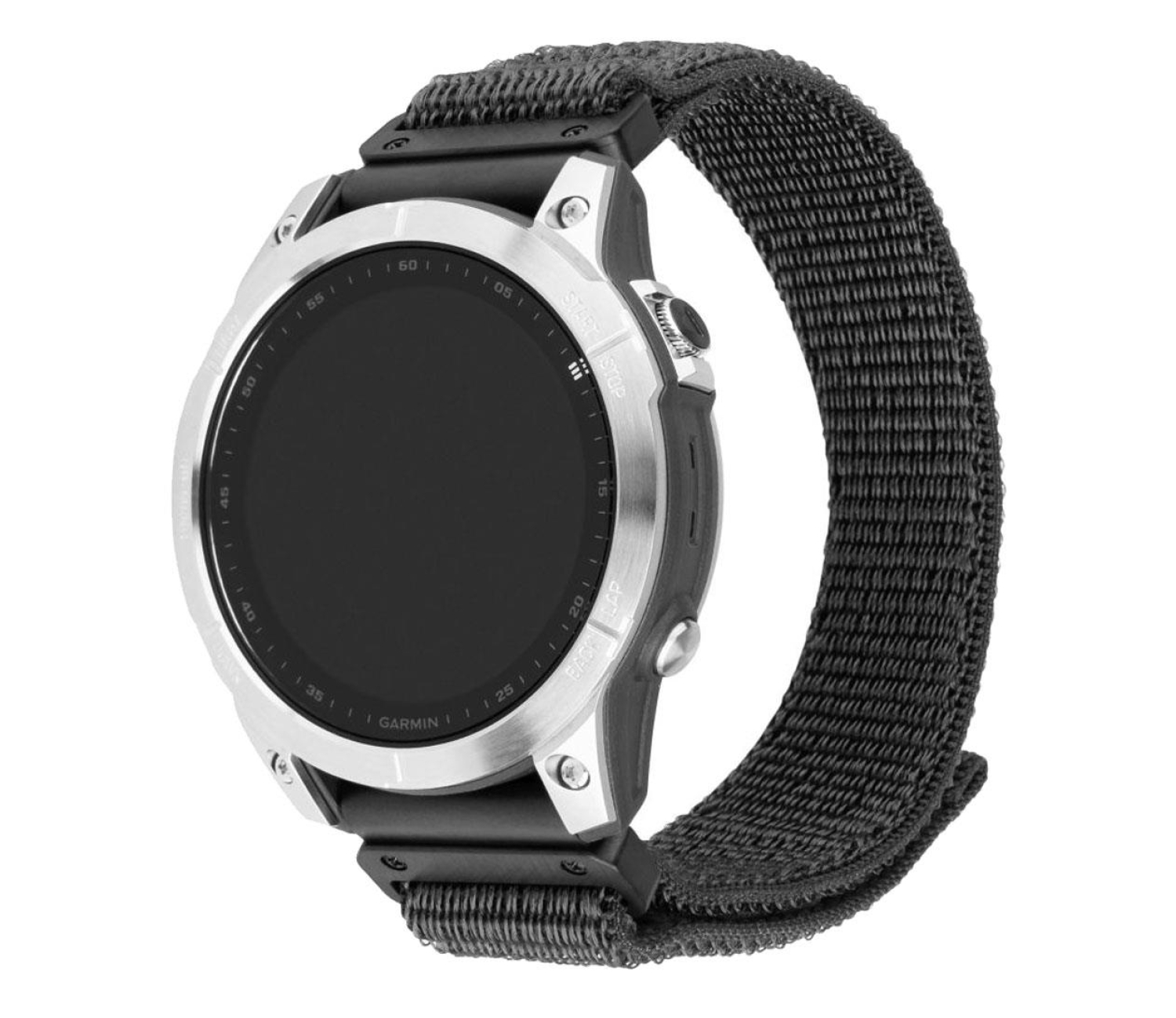 FIXED Sporty Strap do Garmin Fenix QuickFit (26mm) ciemnoszary