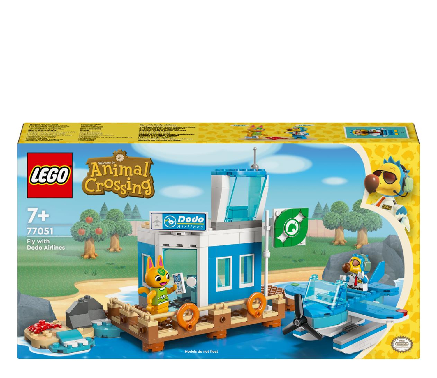Klocki LEGO Animal Crossing Lot z Dodo Airlines (7705)