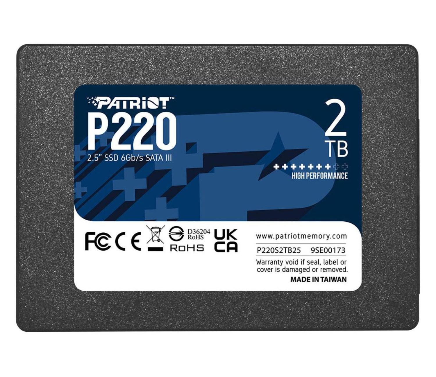 Patriot 2TB 2,5" SATA SSD P220