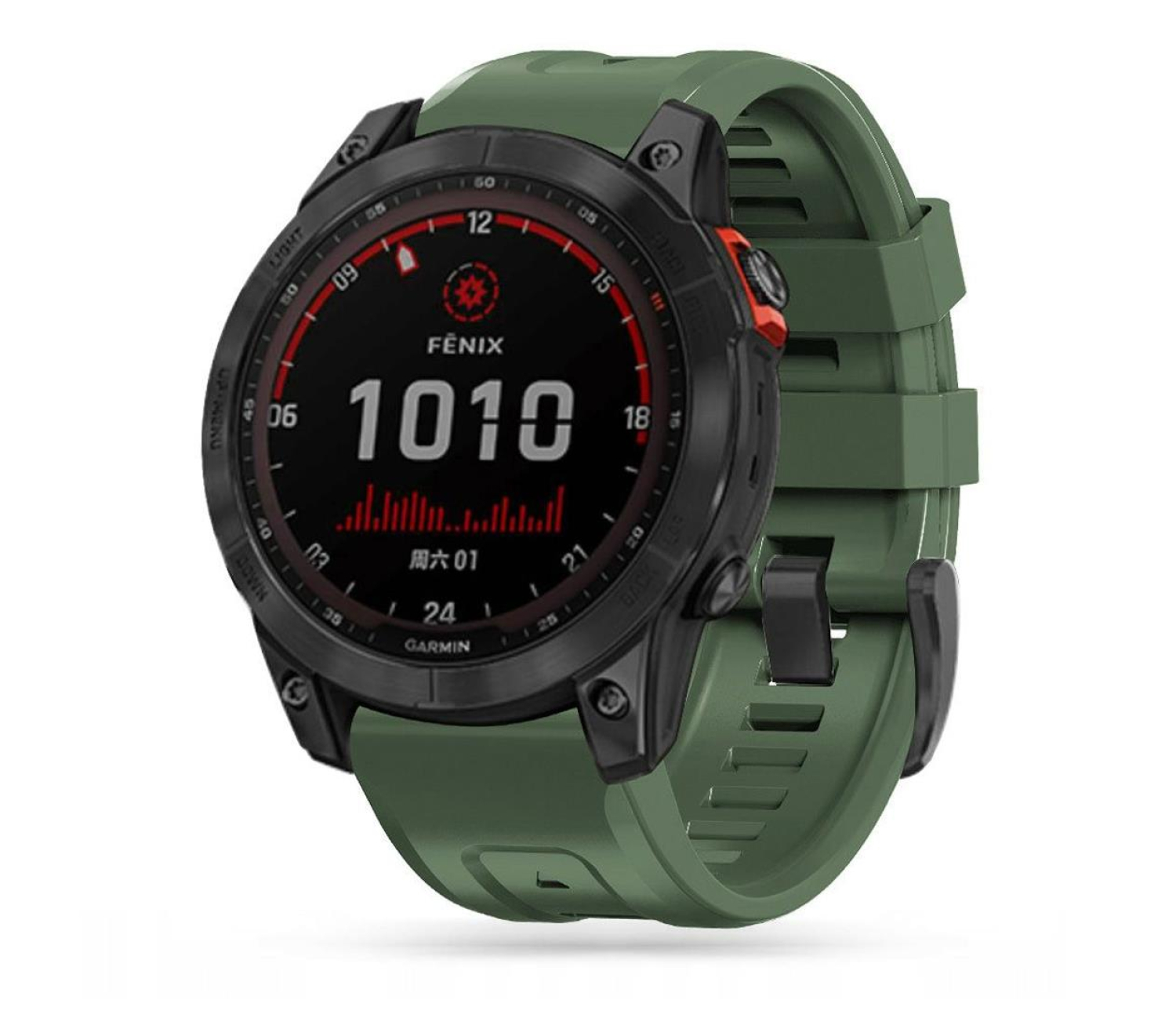 Tech-Protect Iconband do Garmin Fenix (22mm) Army Green