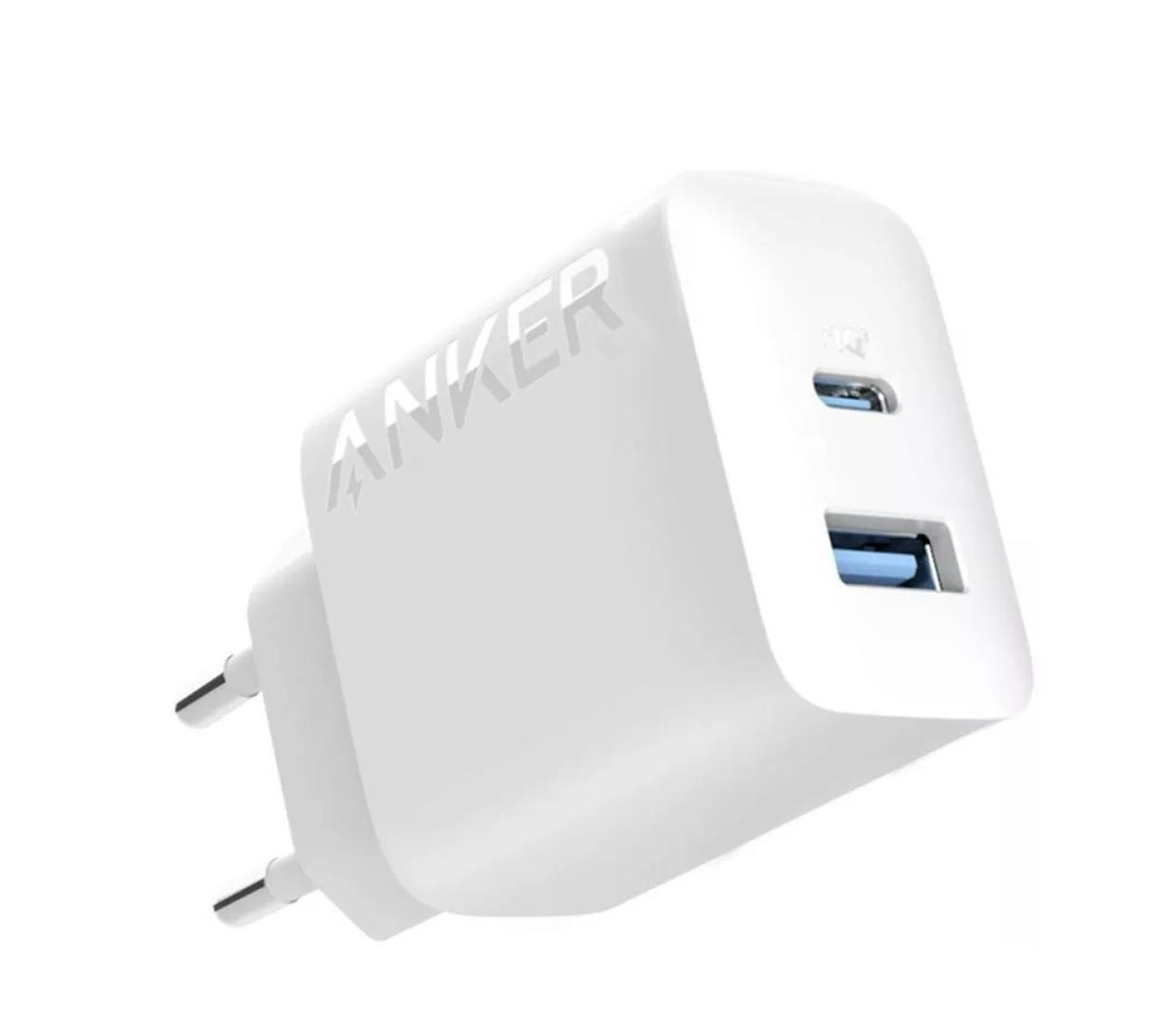 Anker 312 20W 1xUSB-A 1xUSB-C biała