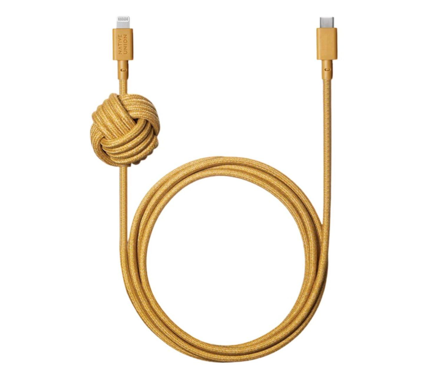 Native Union Night Cable USB-C – Lightning 3m kraft