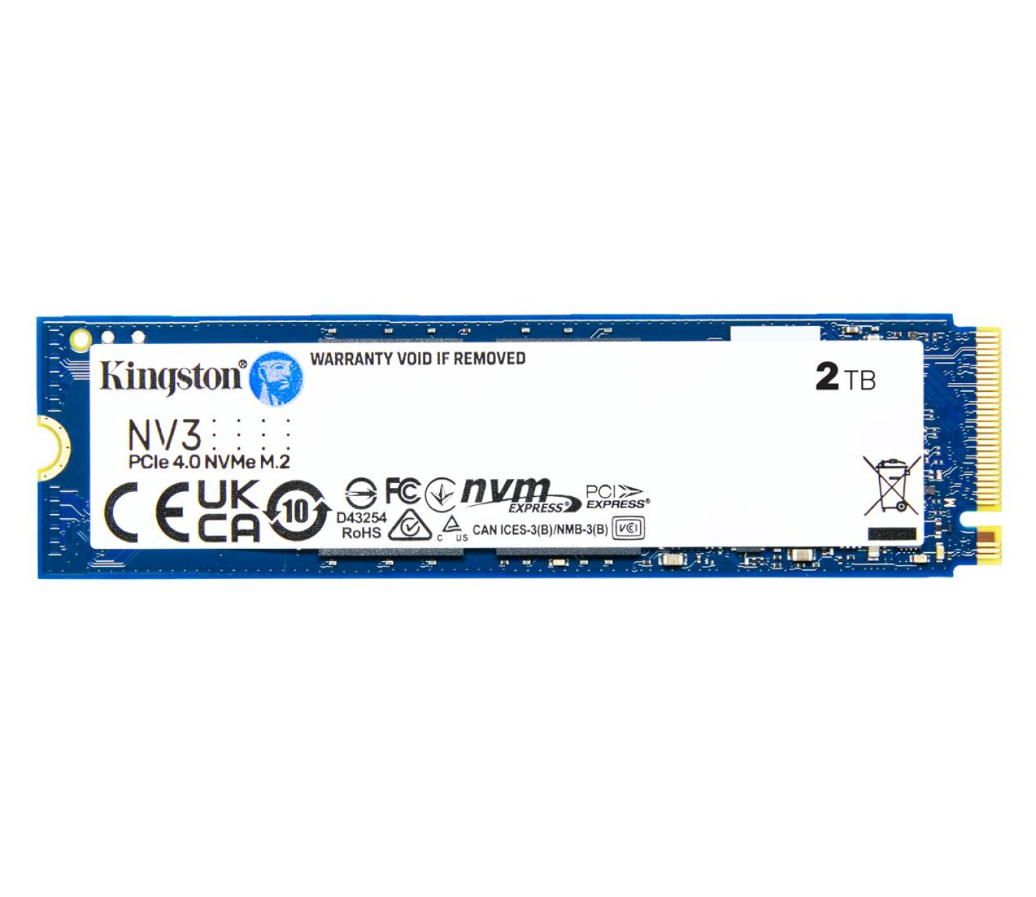 Kingston 2TB M.2 PCIe Gen4 NVMe NV3