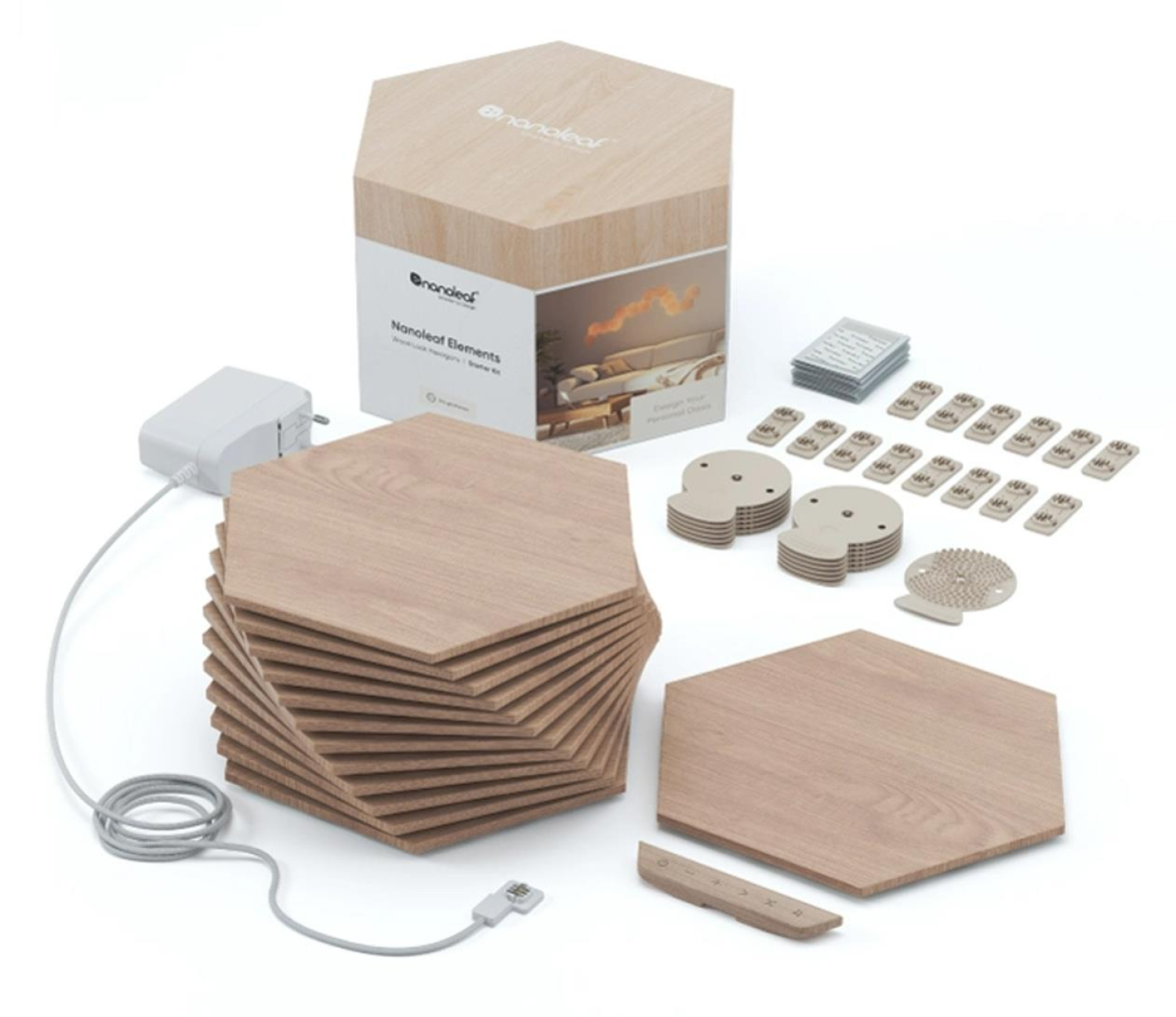 Nanoleaf Elements Hexagons Starter Kit (13 paneli, kontroler)