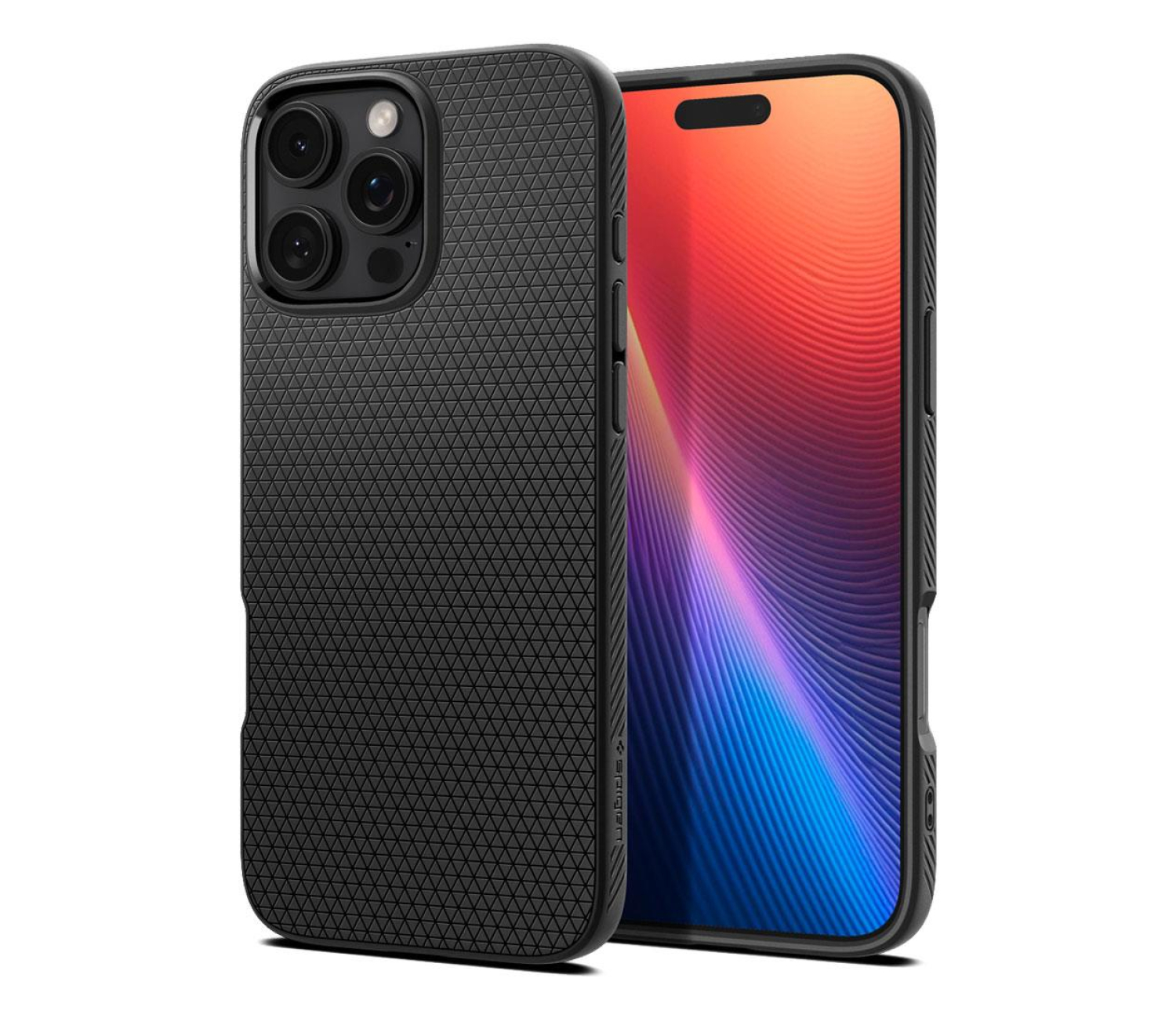 Spigen Liquid Air do iPhone 16 Pro Matte Black