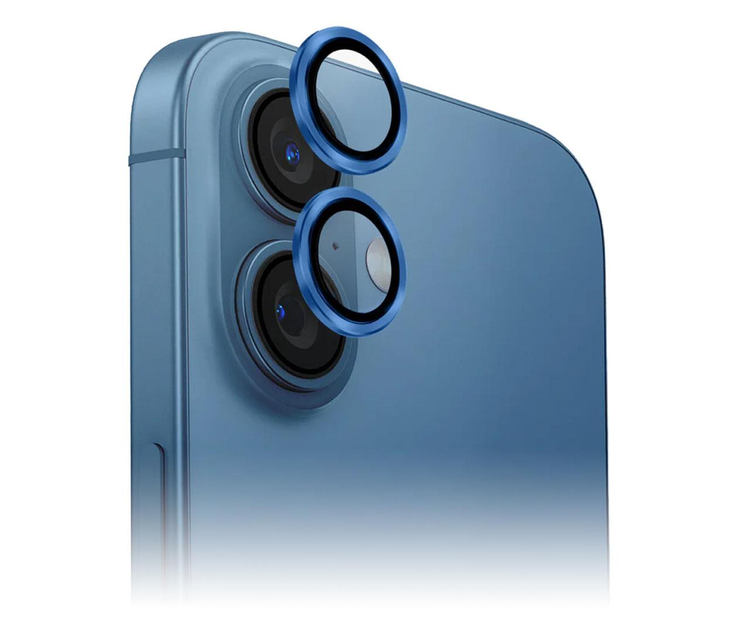 Uniq Optix Aluminium Lens Protector iPhone 16/16 Plus pearl blue